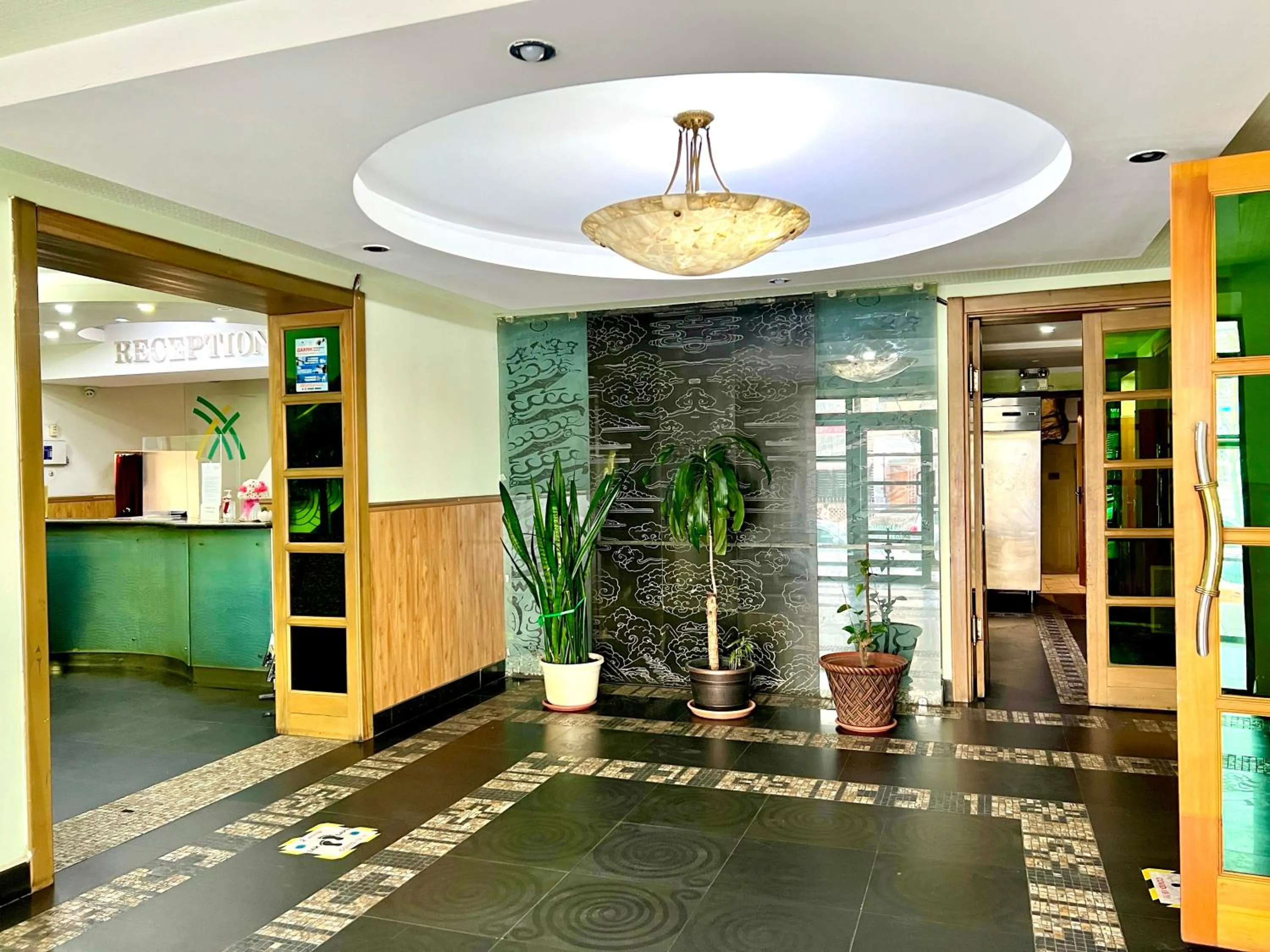 Lobby or reception in Kharaa Hotel & Restaurant