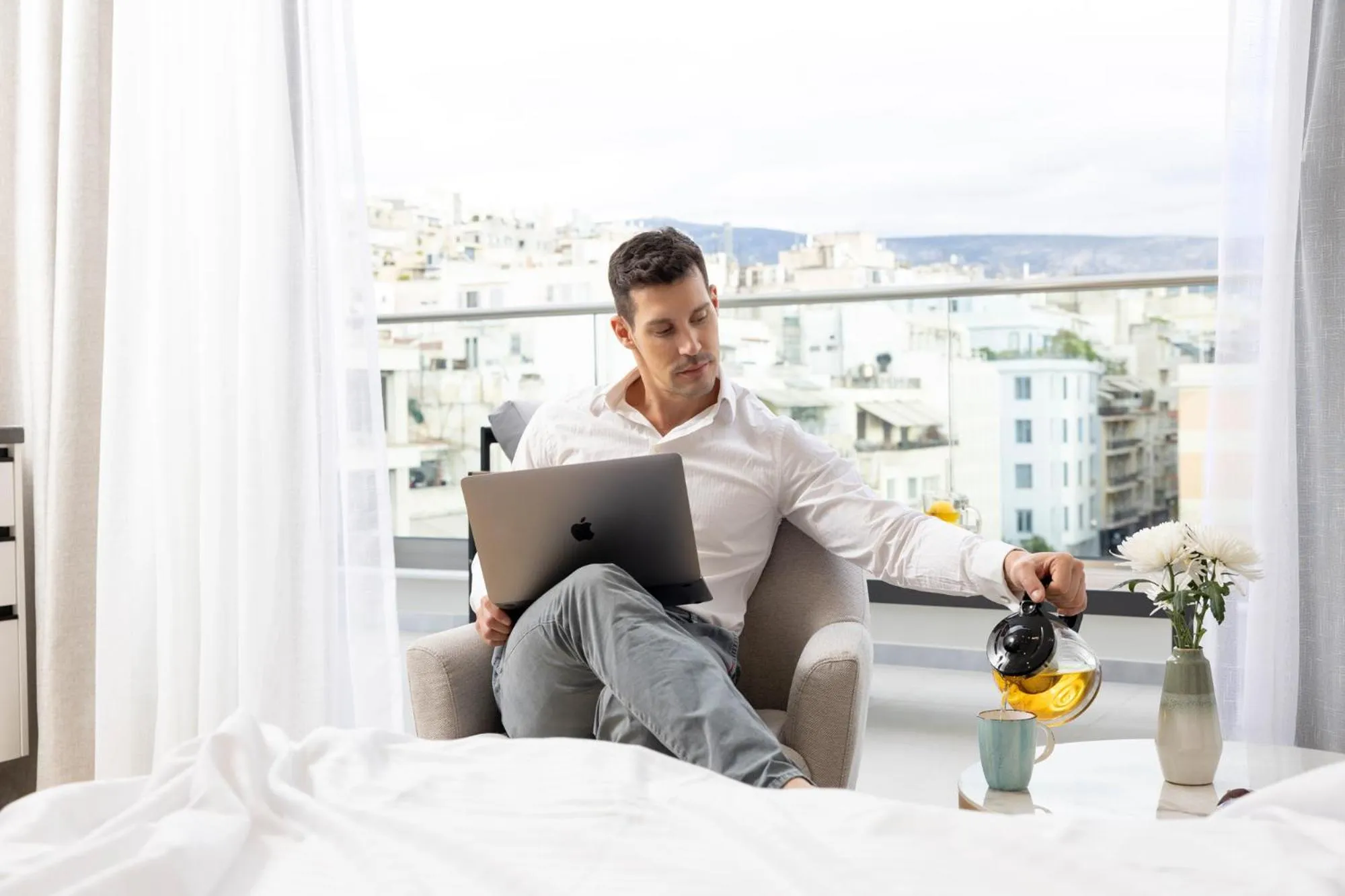 View (from property/room) in Hestia - Asklipiou 9