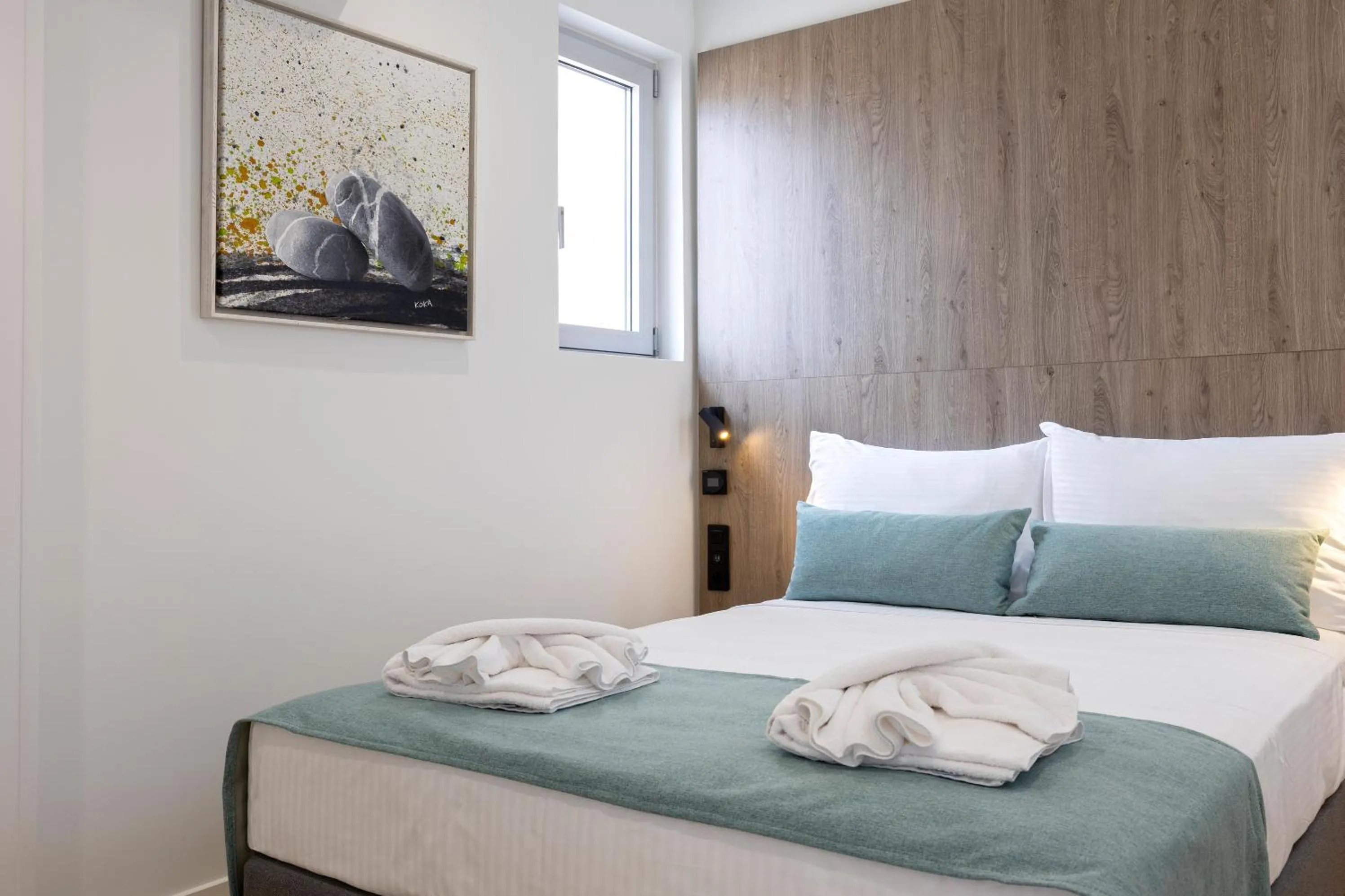 Bedroom, Bed in Hestia - Asklipiou 9