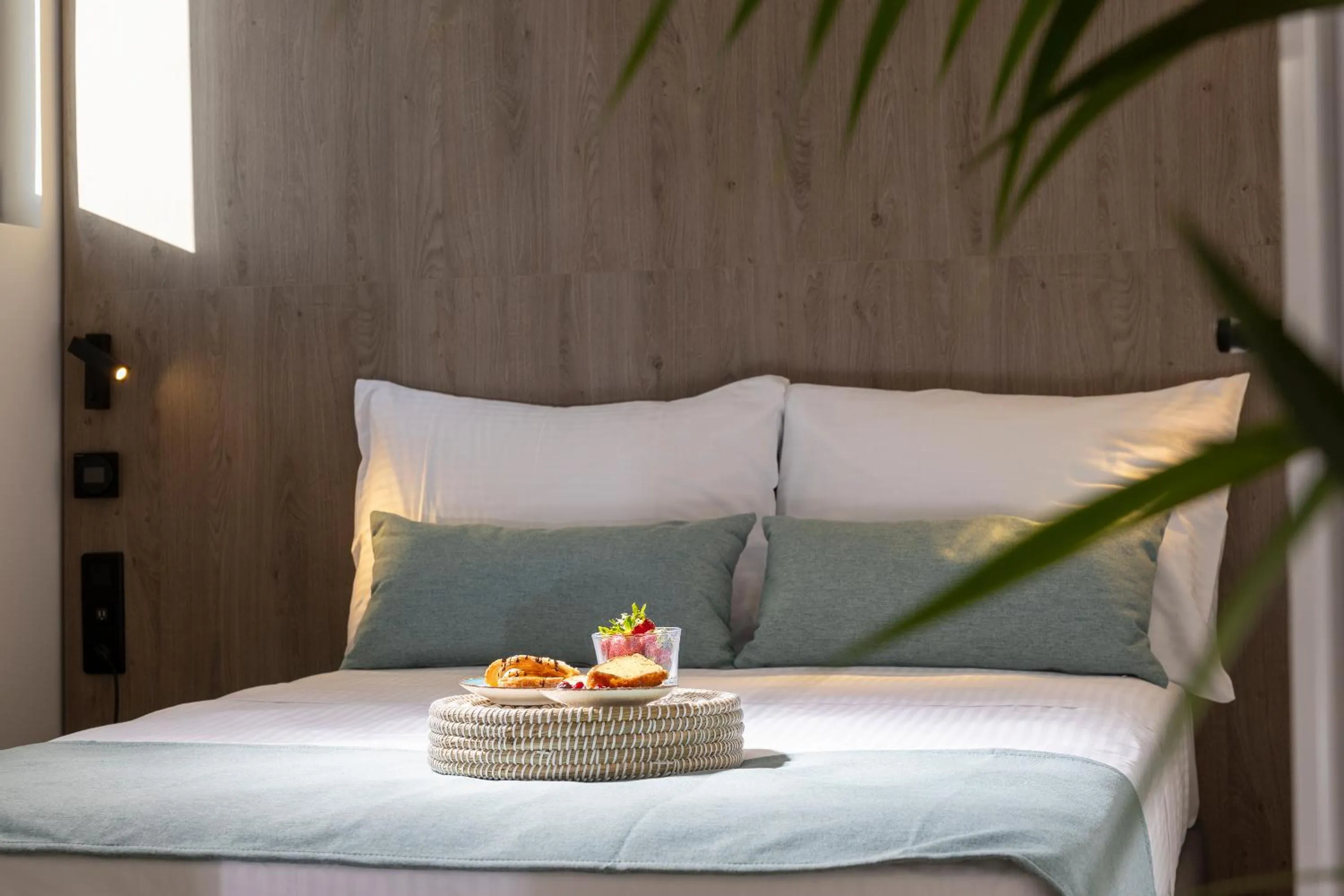 Bedroom, Bed in Hestia - Asklipiou 9