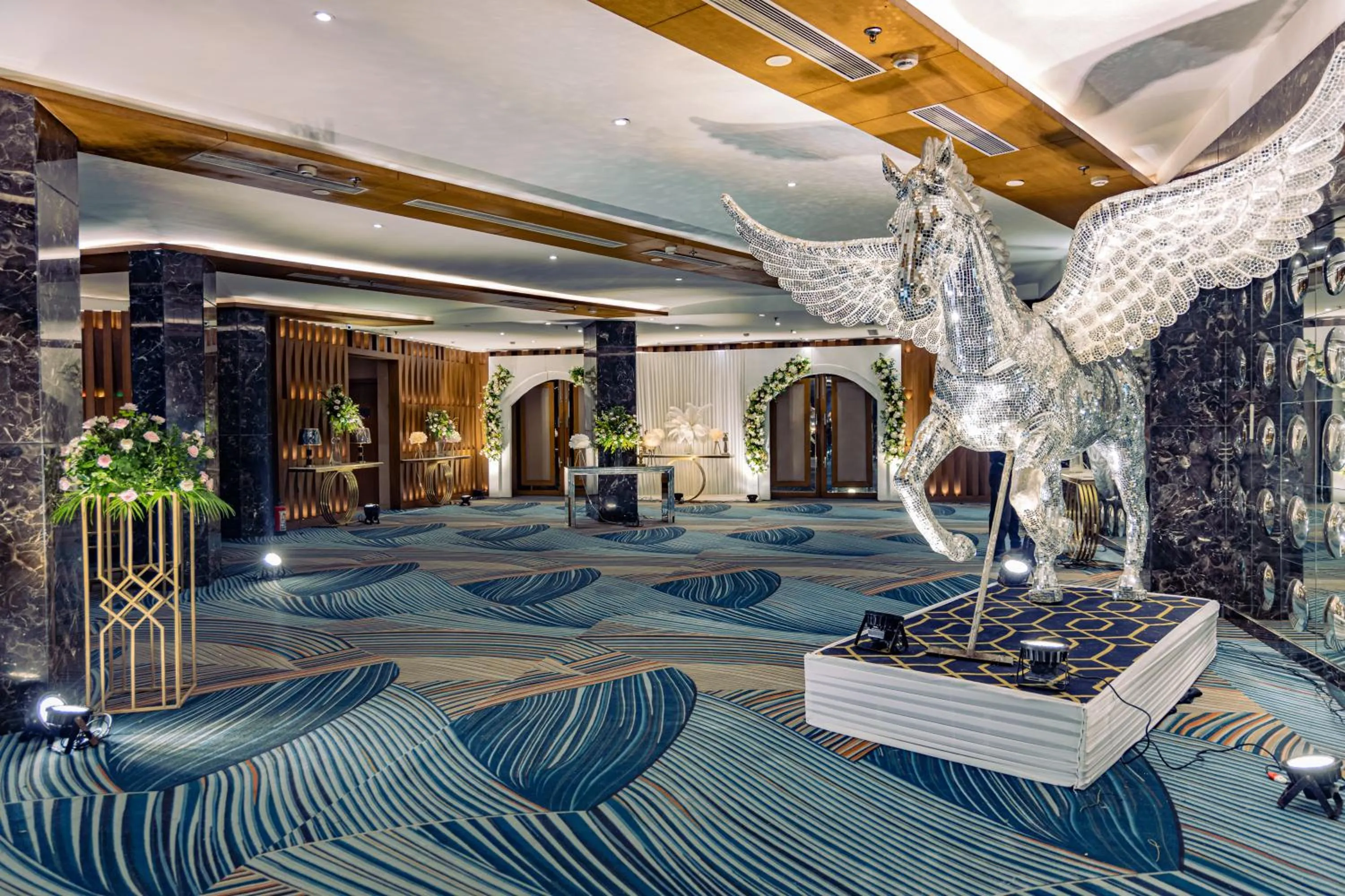 Banquet/Function facilities in The Nikunj Hotels