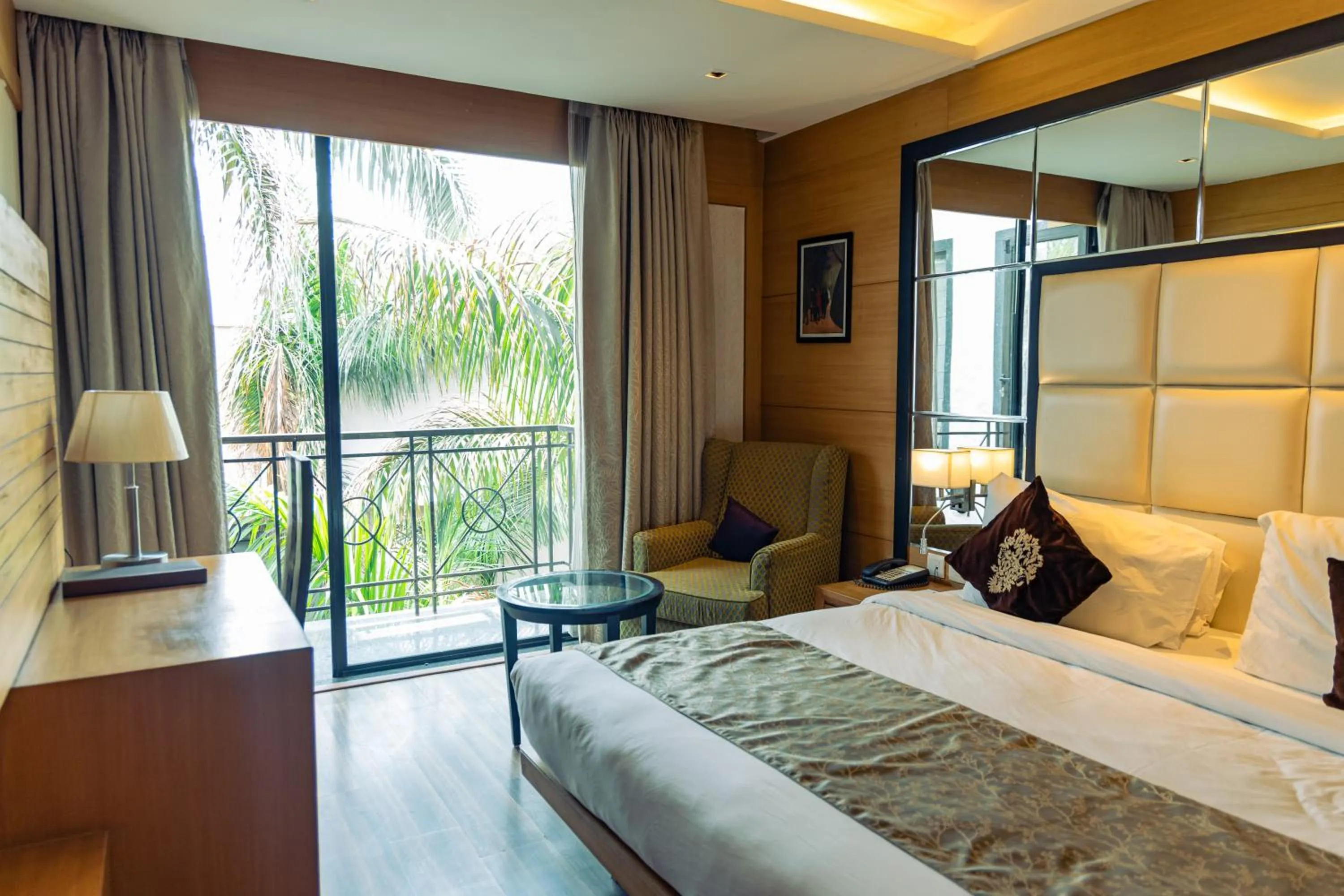 Bedroom, Bed in The Nikunj Hotels