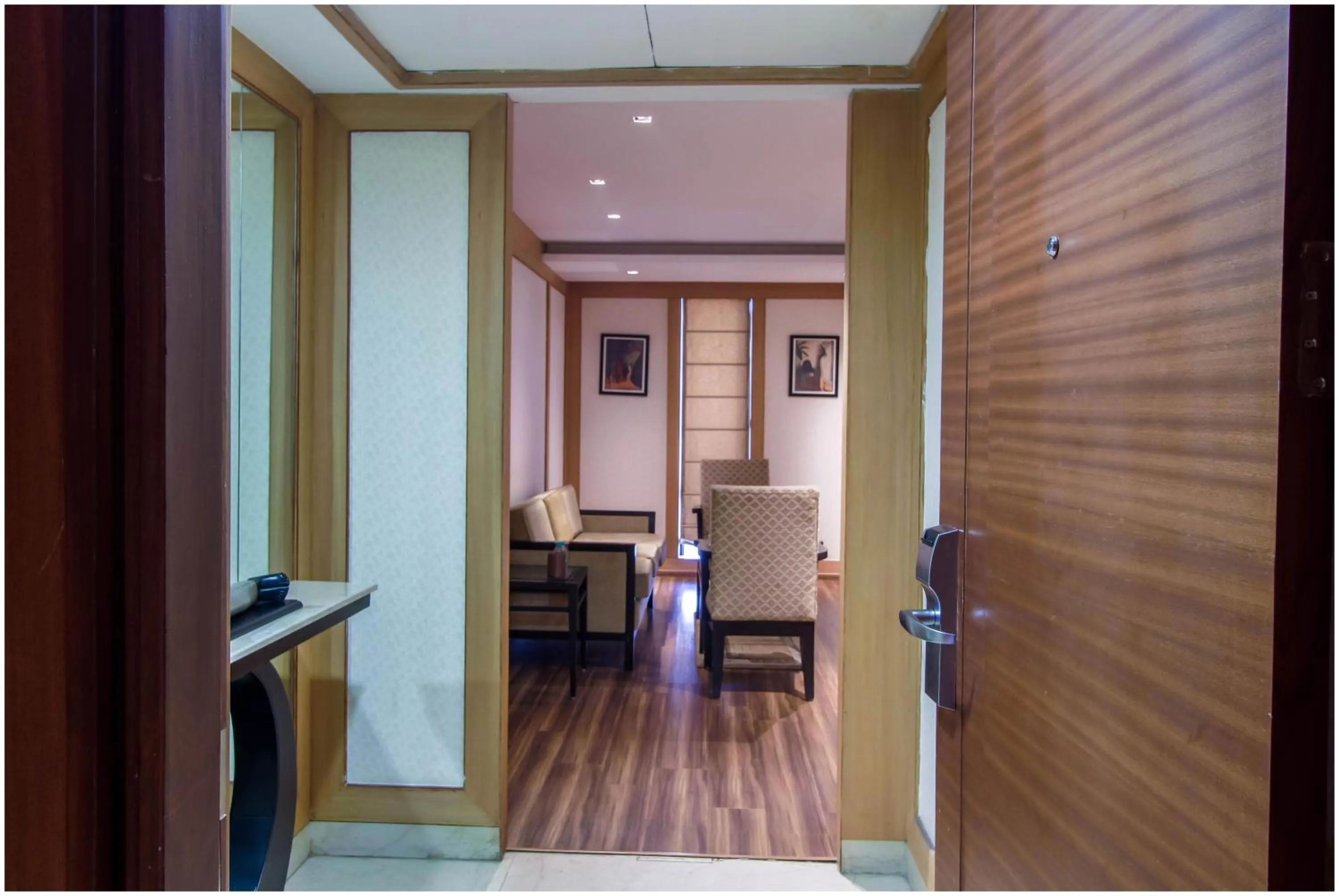 Living room in The Nikunj Hotels