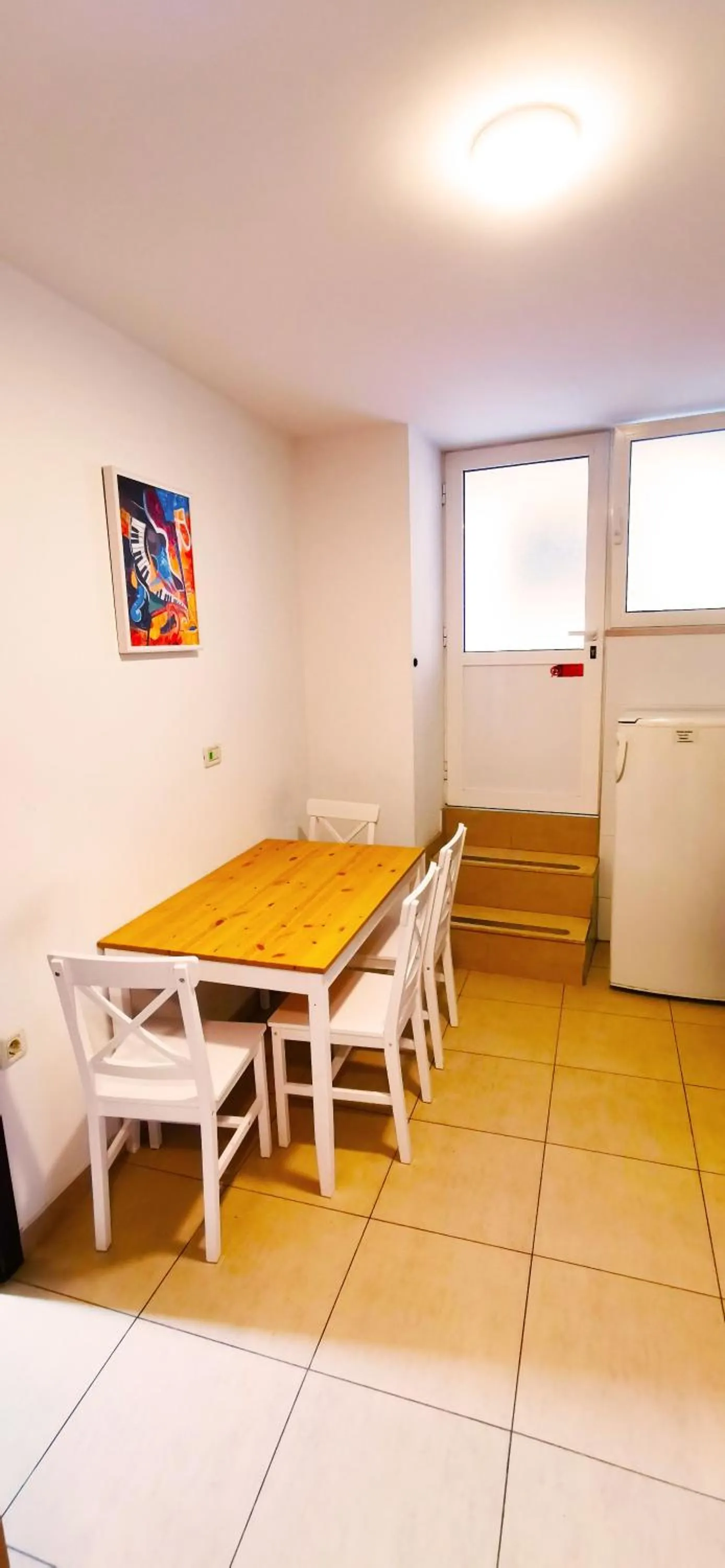 Kitchen or kitchenette in Croparadise Hostel