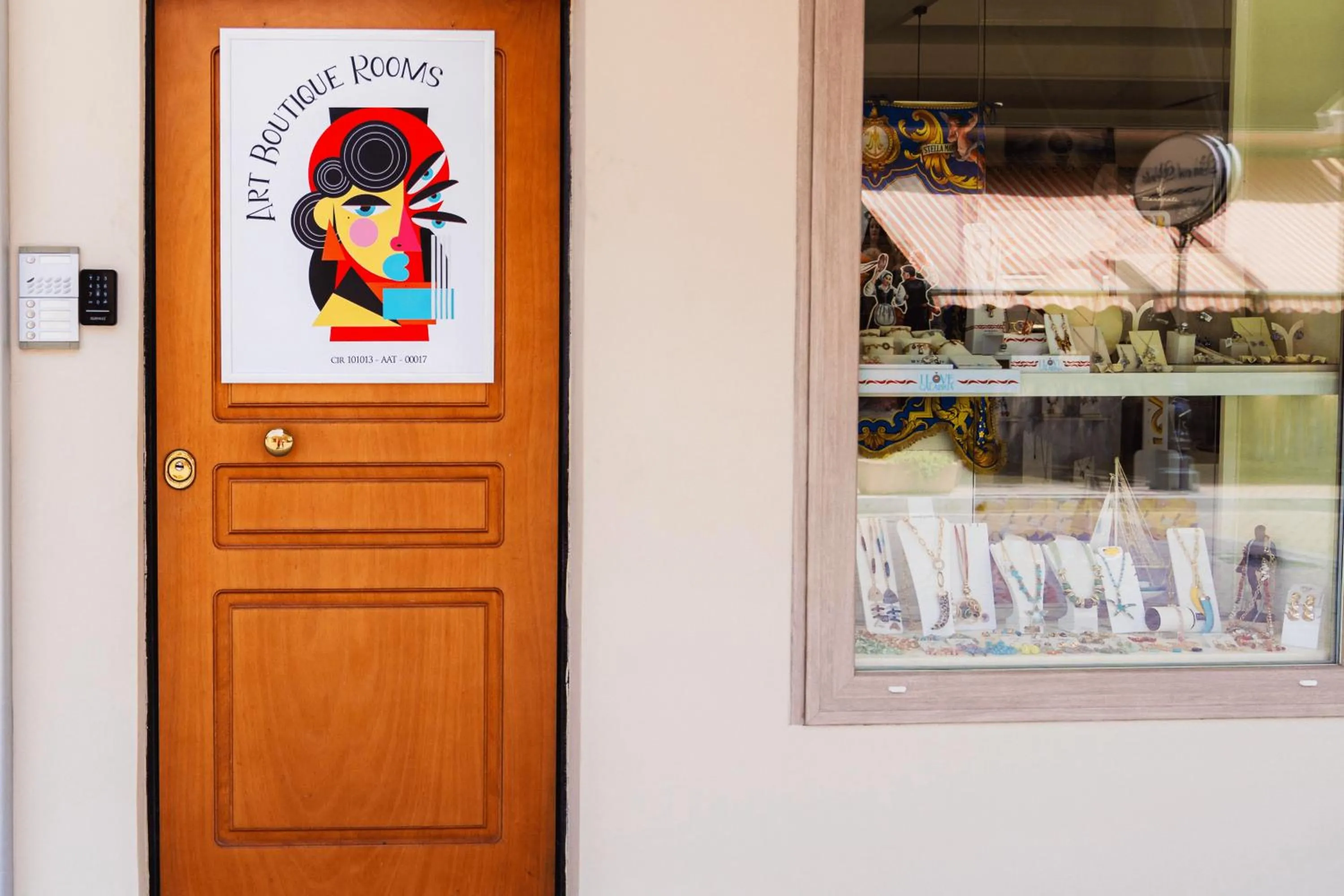 Facade/entrance in Art Boutique Rooms