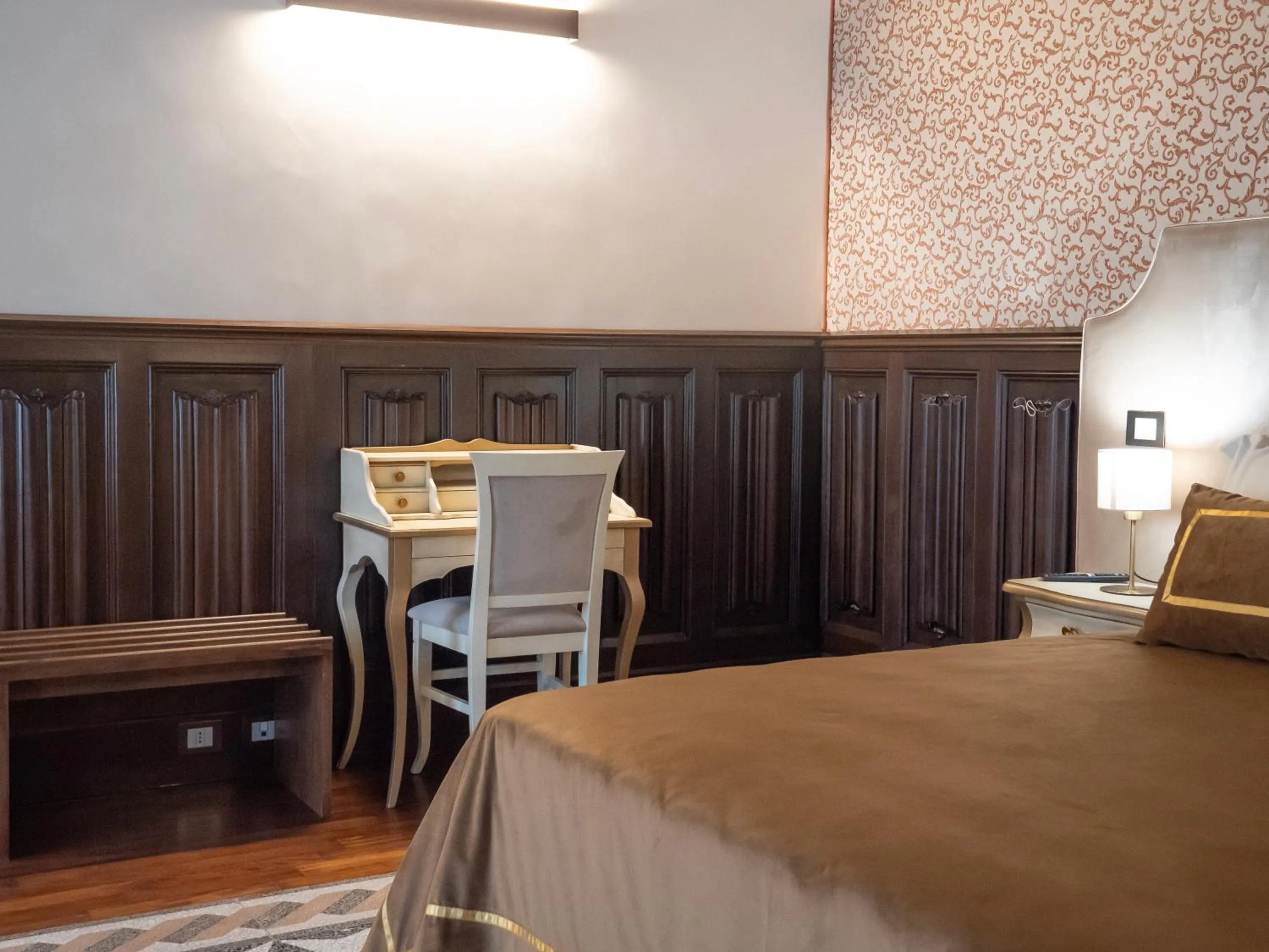 Seating area in Villa Alliata di Pietratagliata