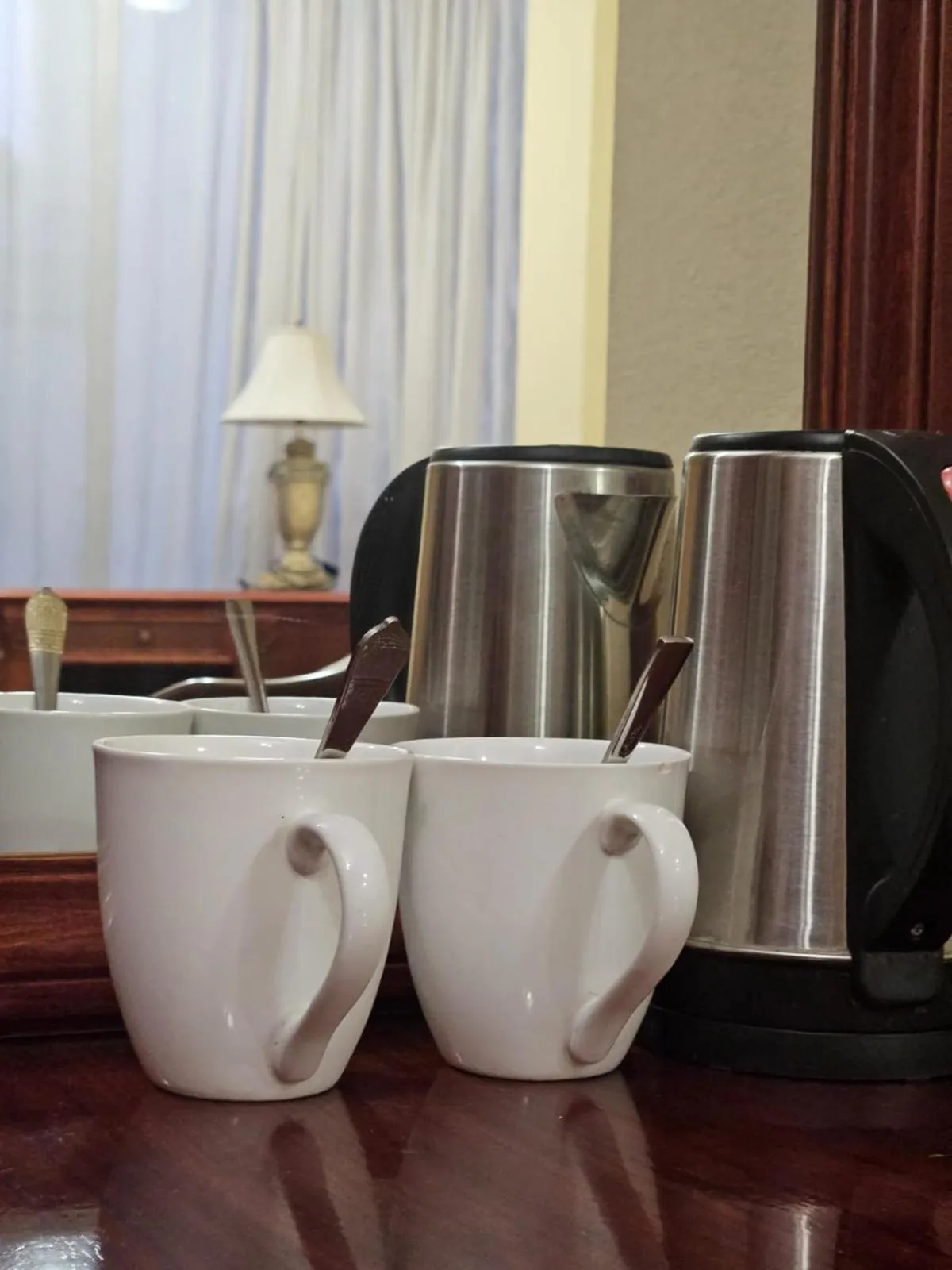 Coffee/tea facilities in Aeetes Palace