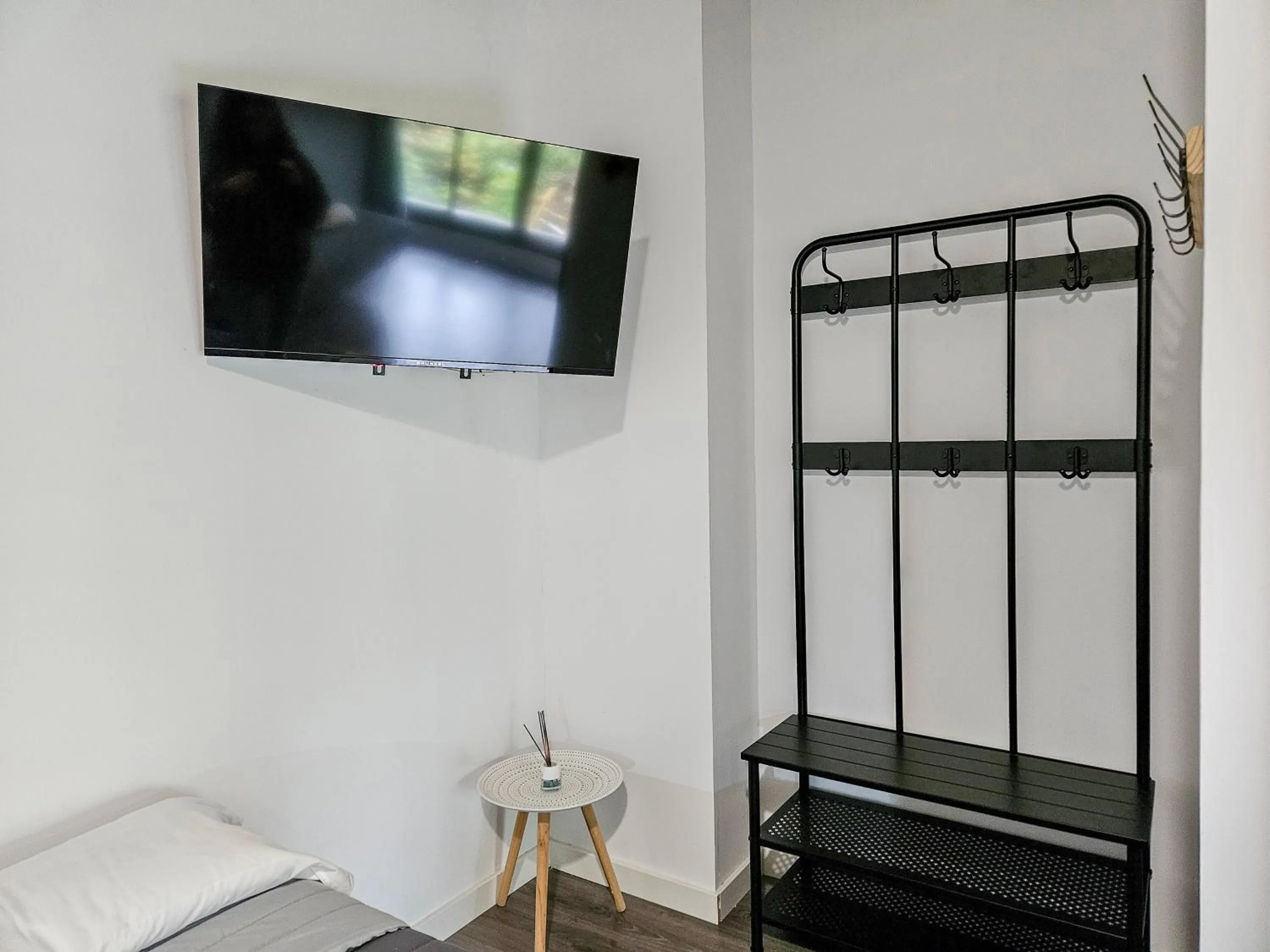 Bed in SOLOPUENT Hotel Rural