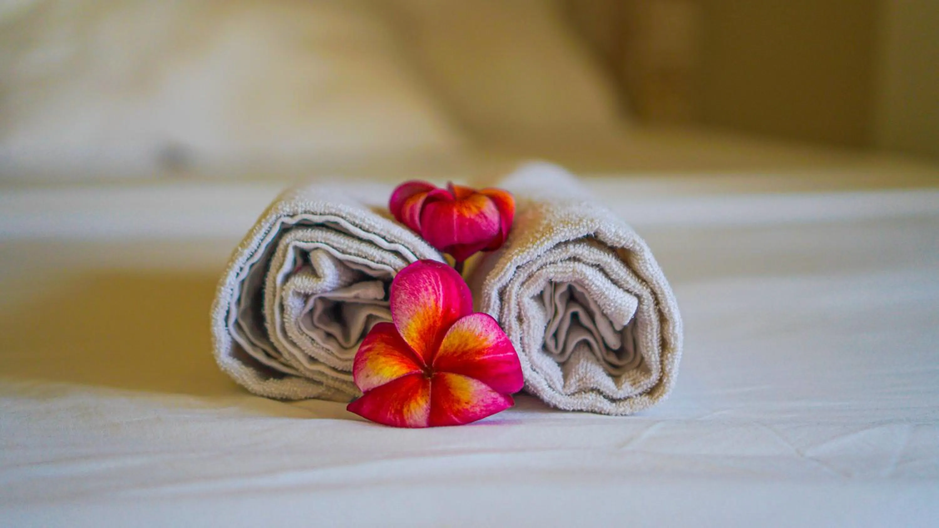 Bed in Dirga's House Sanur View by EPS