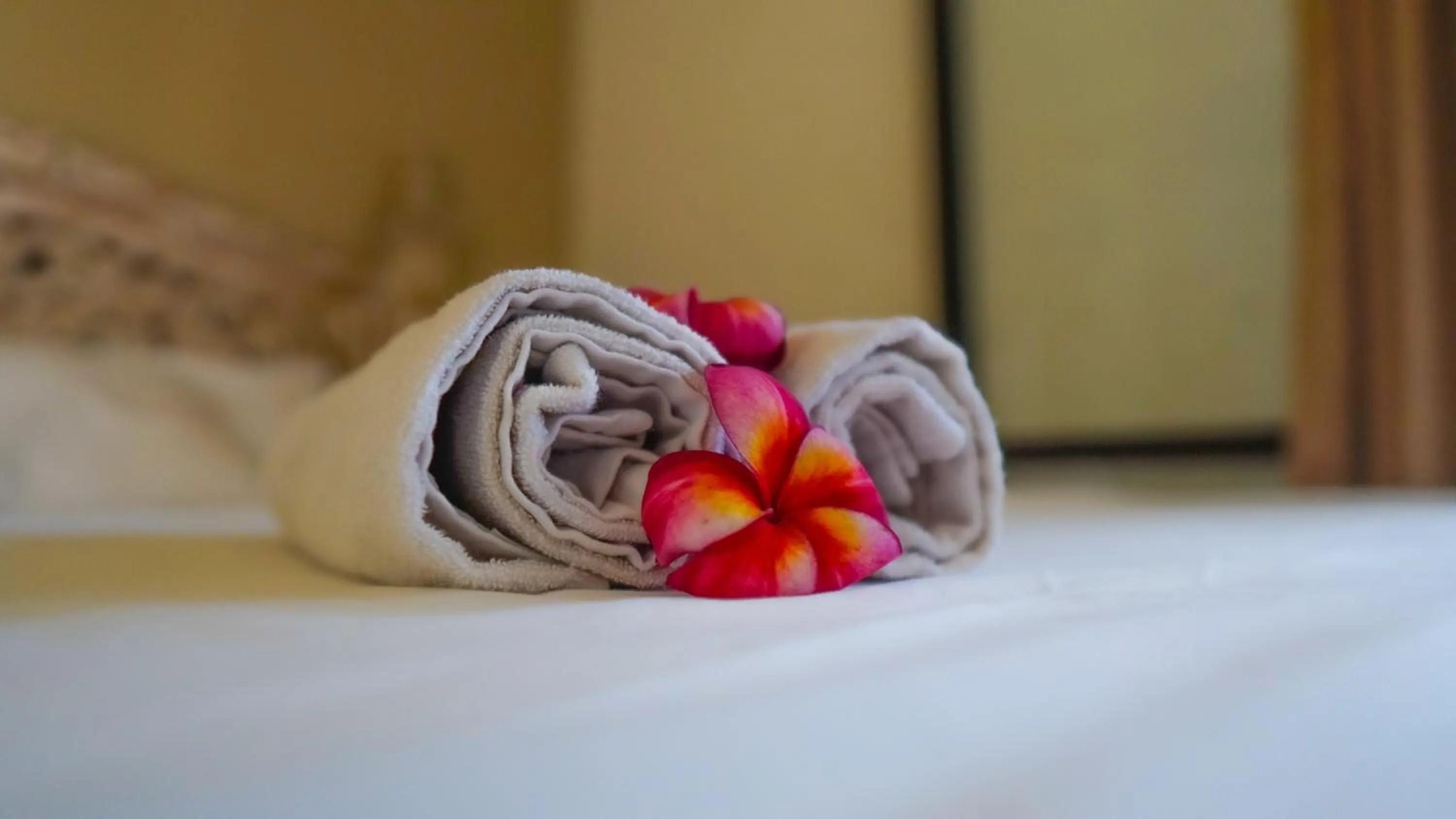 Bed in Dirga's House Sanur View by EPS