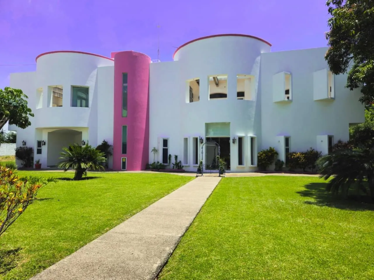 Property building in Hotel Hacienda del Rio Oaxtepec