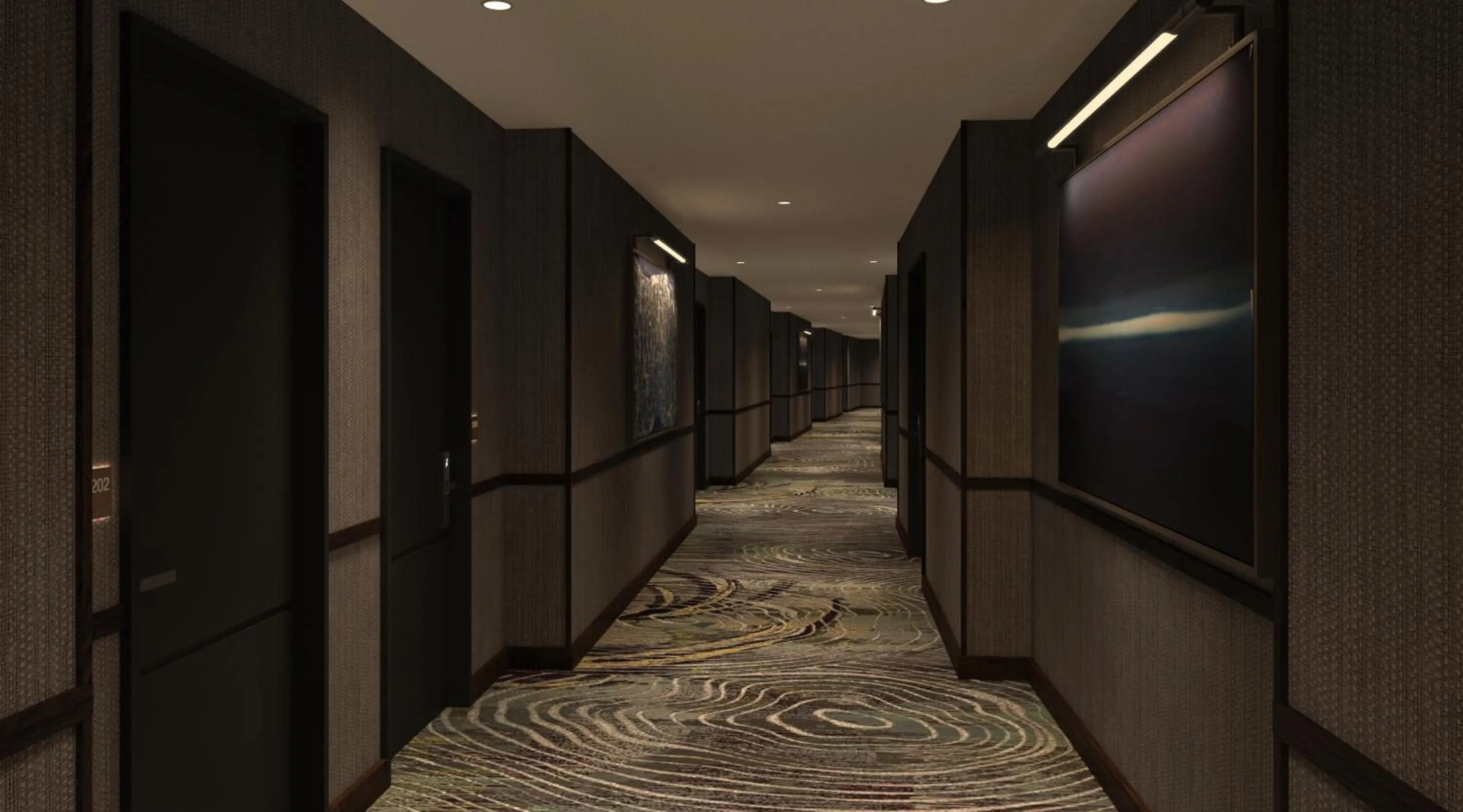 Decorative detail in Nobu New Orleans, A Caesars Destination