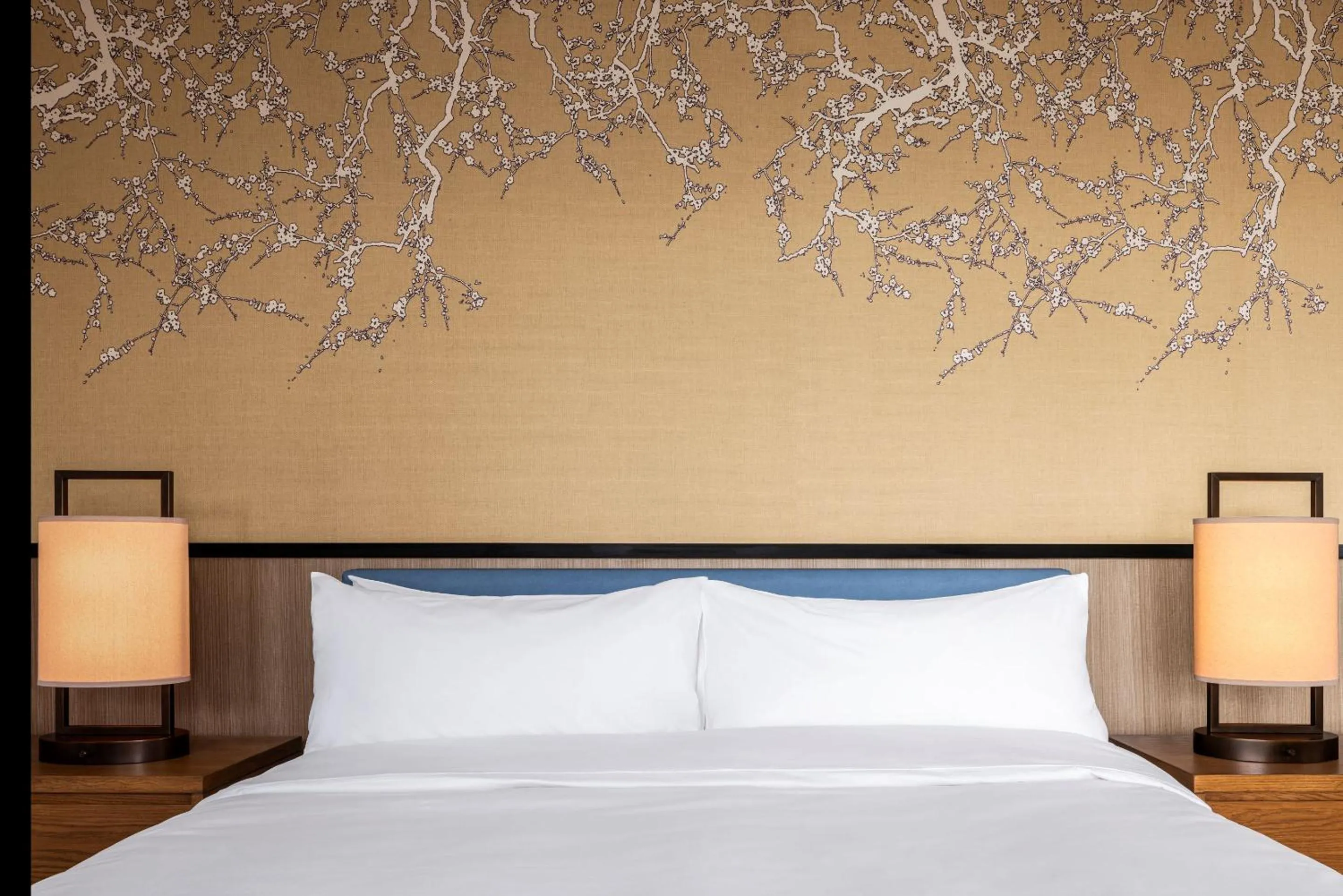 Bed in Nobu New Orleans, A Caesars Destination