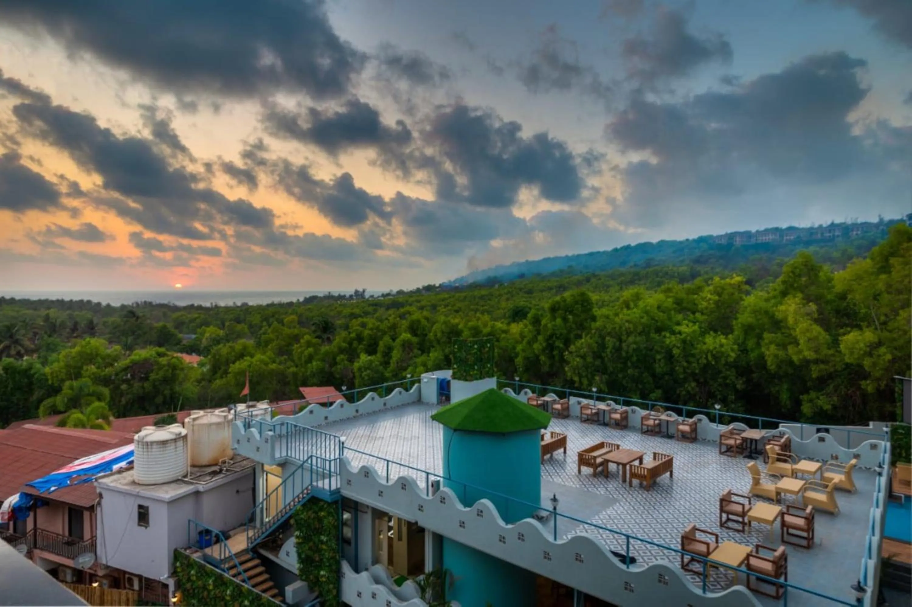 Balcony/Terrace in Grand Continent Morjim