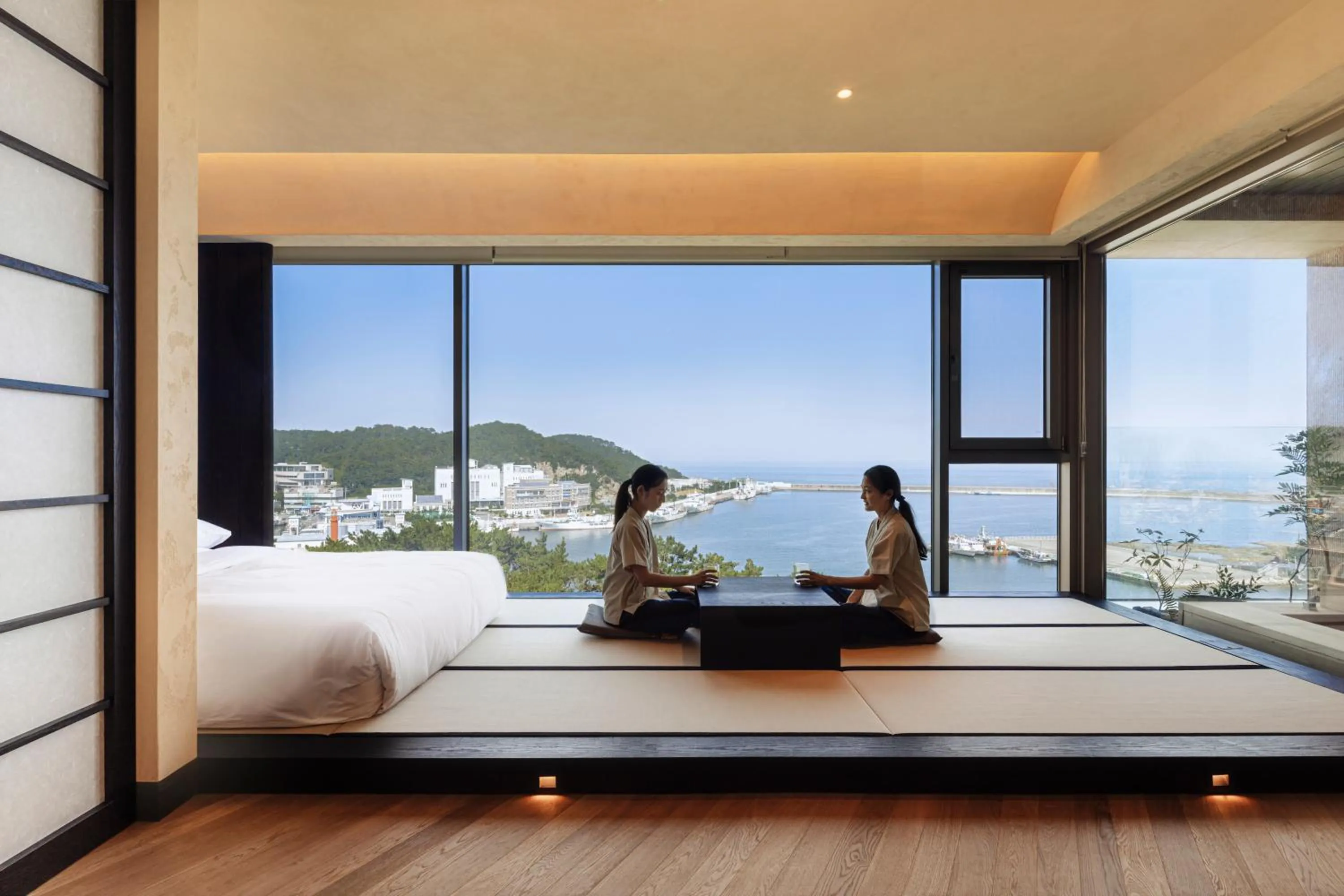 View (from property/room), Bed in Ije Busan
