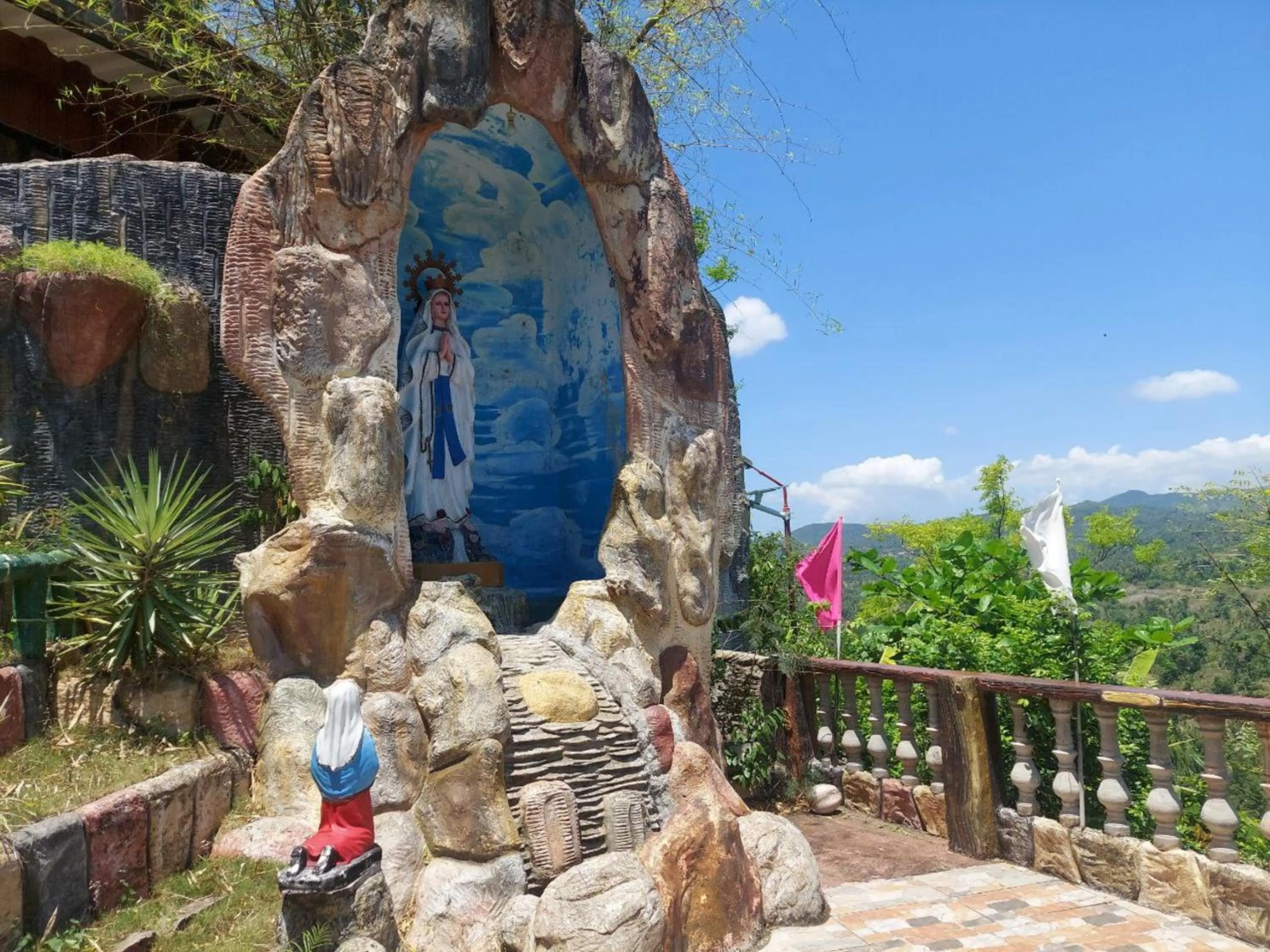 Natural landscape in Simala Retreat Resort Cebu