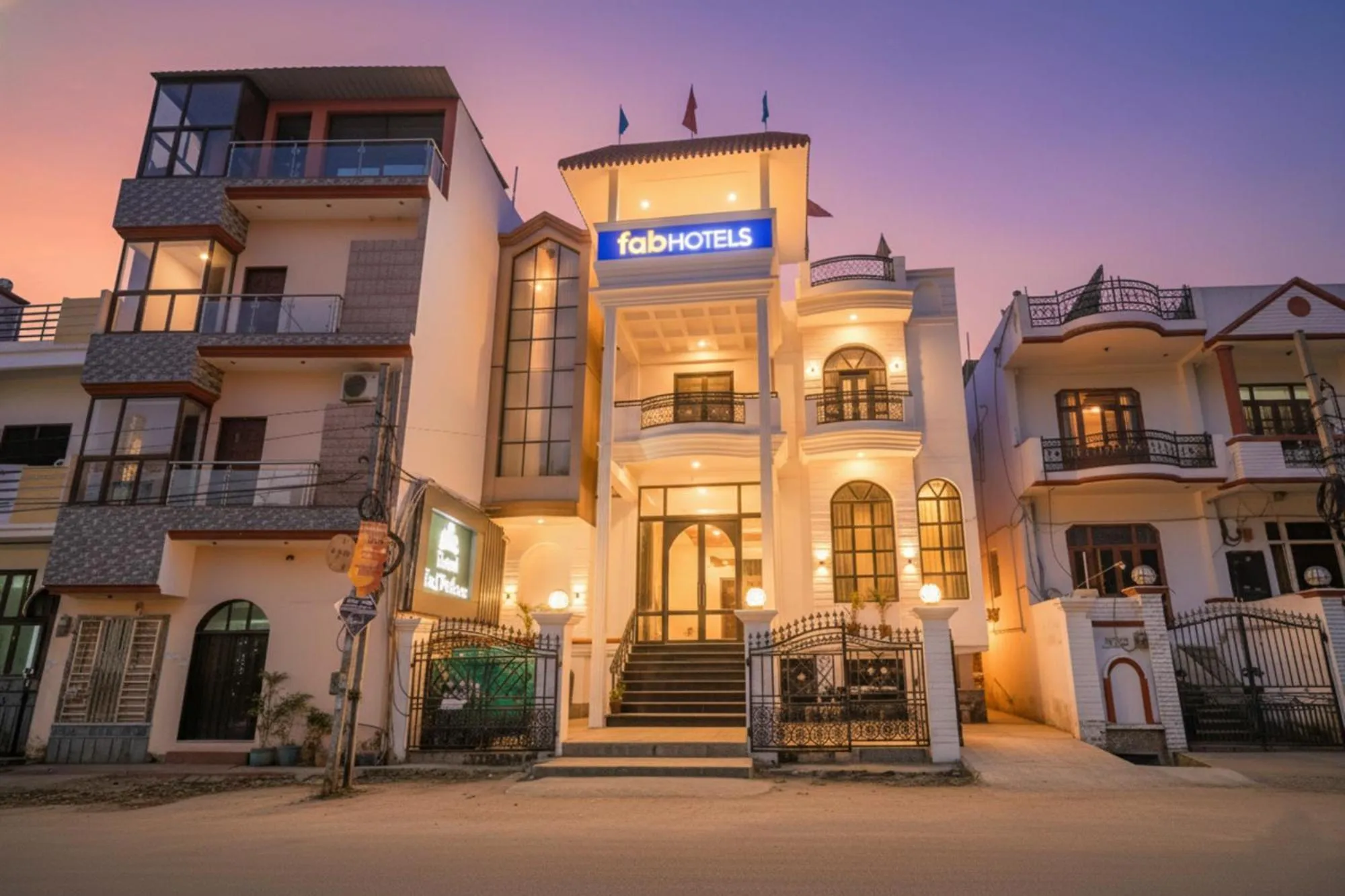 Property building in FabHotel Raj Palace
