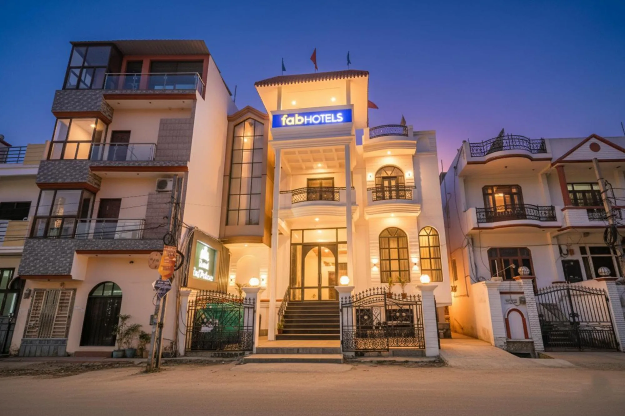 Property building in FabHotel Raj Palace