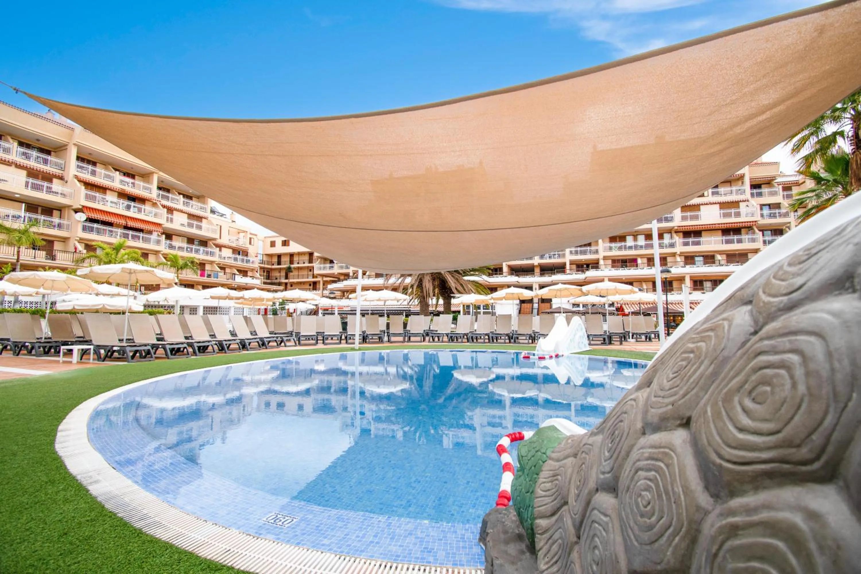 Swimming pool in Coral Compostela Beach