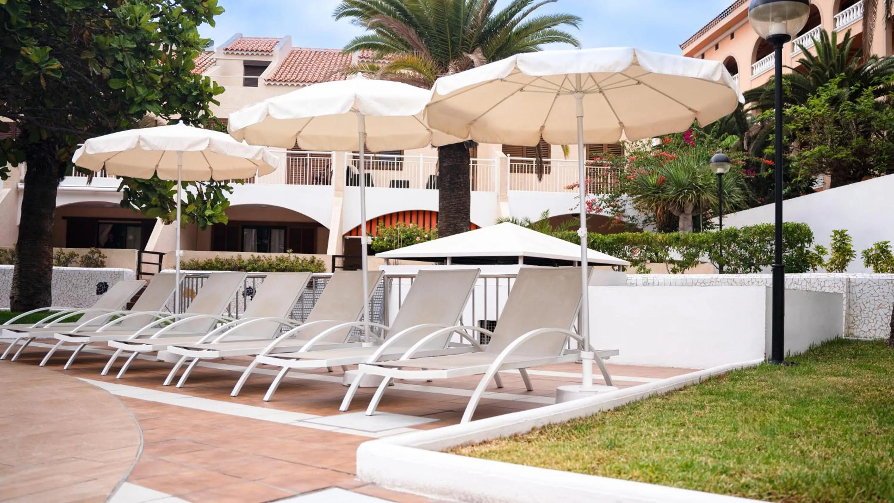 Swimming pool in Coral Compostela Beach