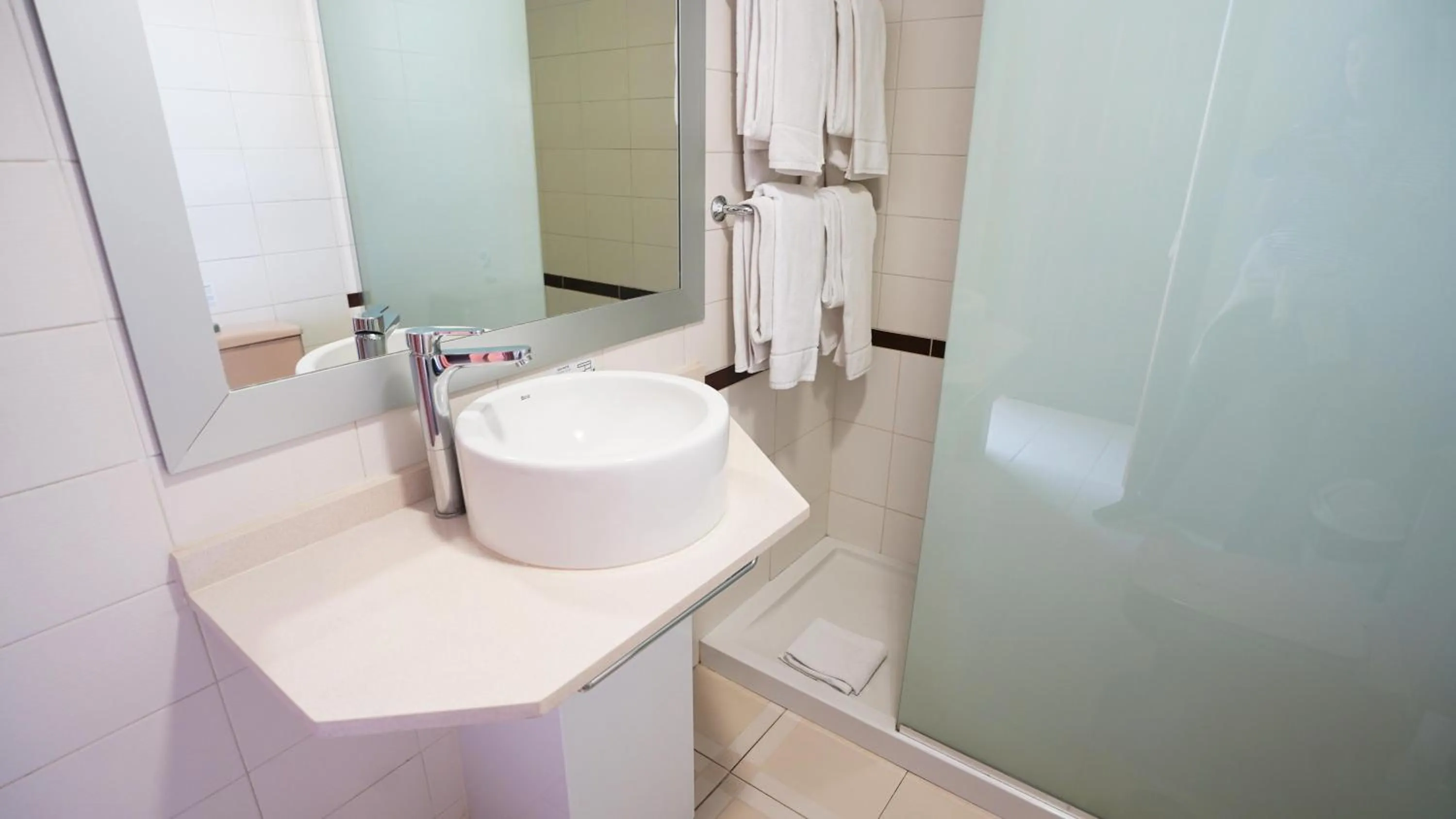 Bathroom in Coral Compostela Beach