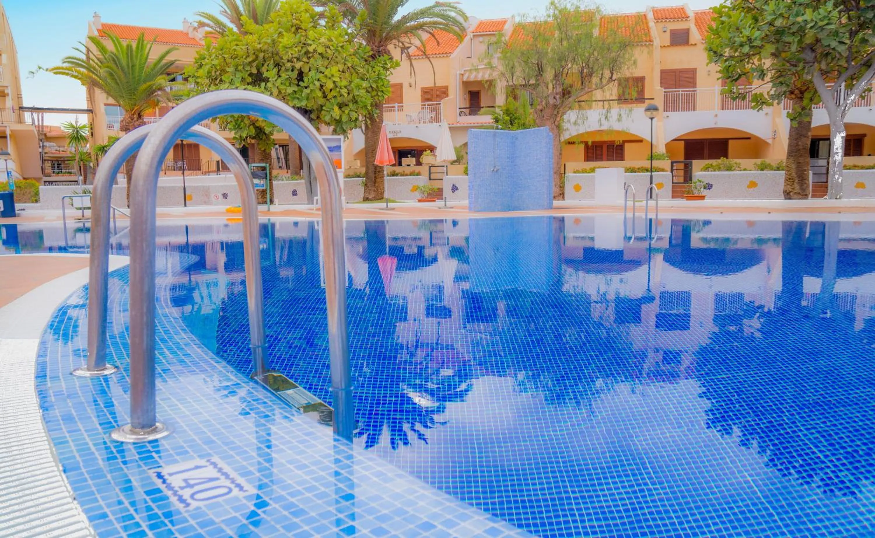 Swimming pool in Coral Compostela Beach
