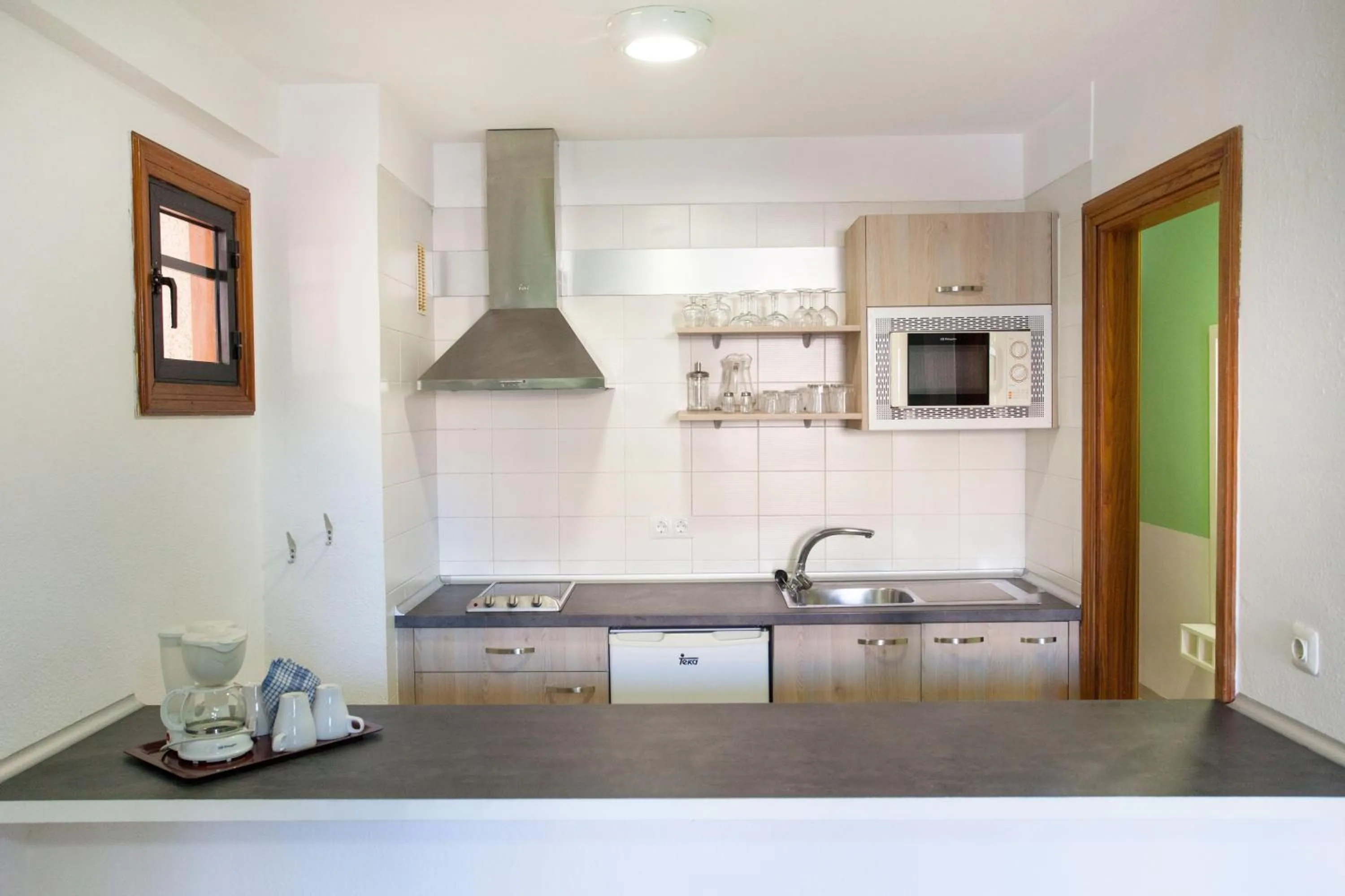 Kitchen or kitchenette in Coral Compostela Beach