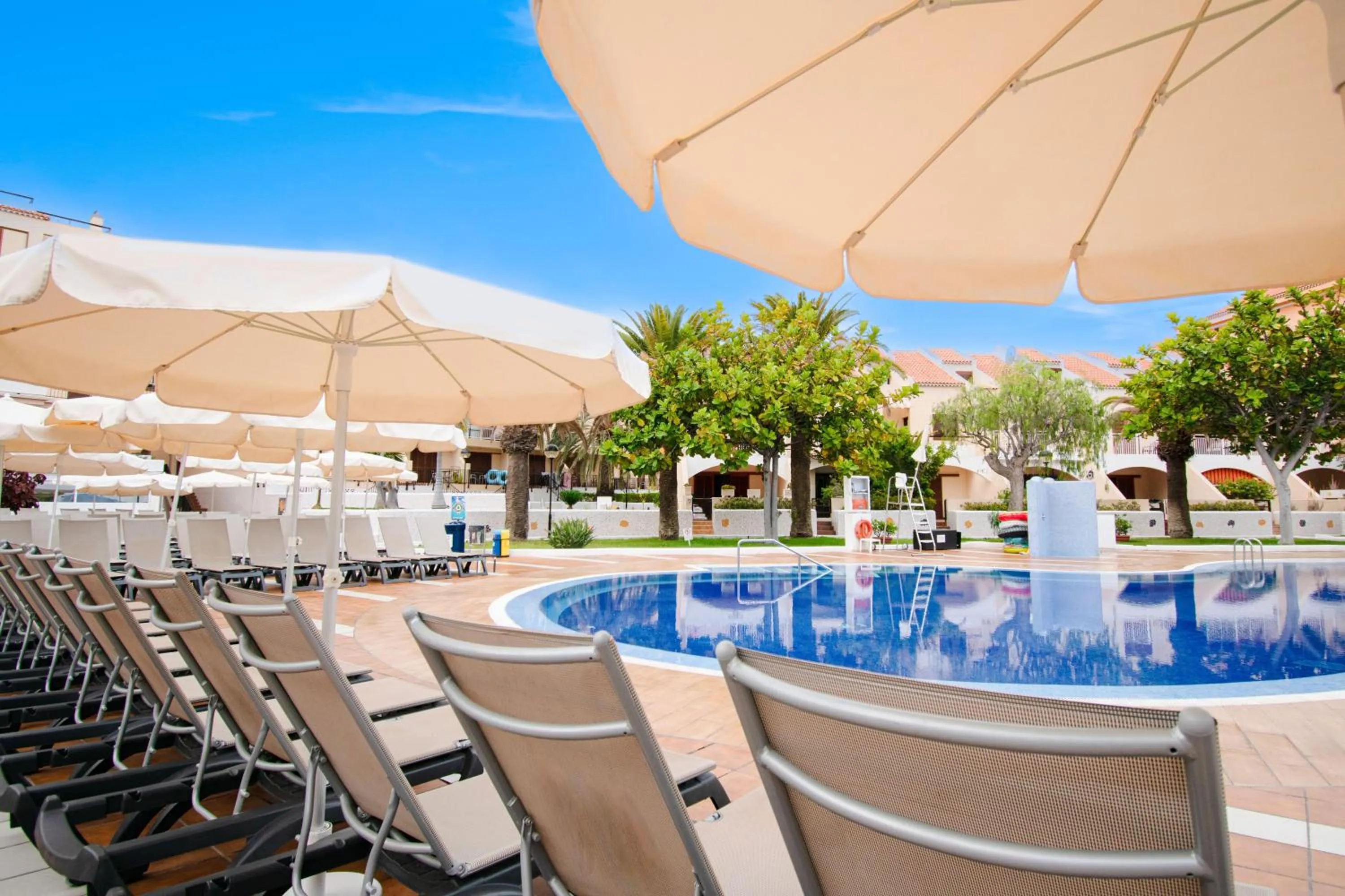 Swimming pool in Coral Compostela Beach