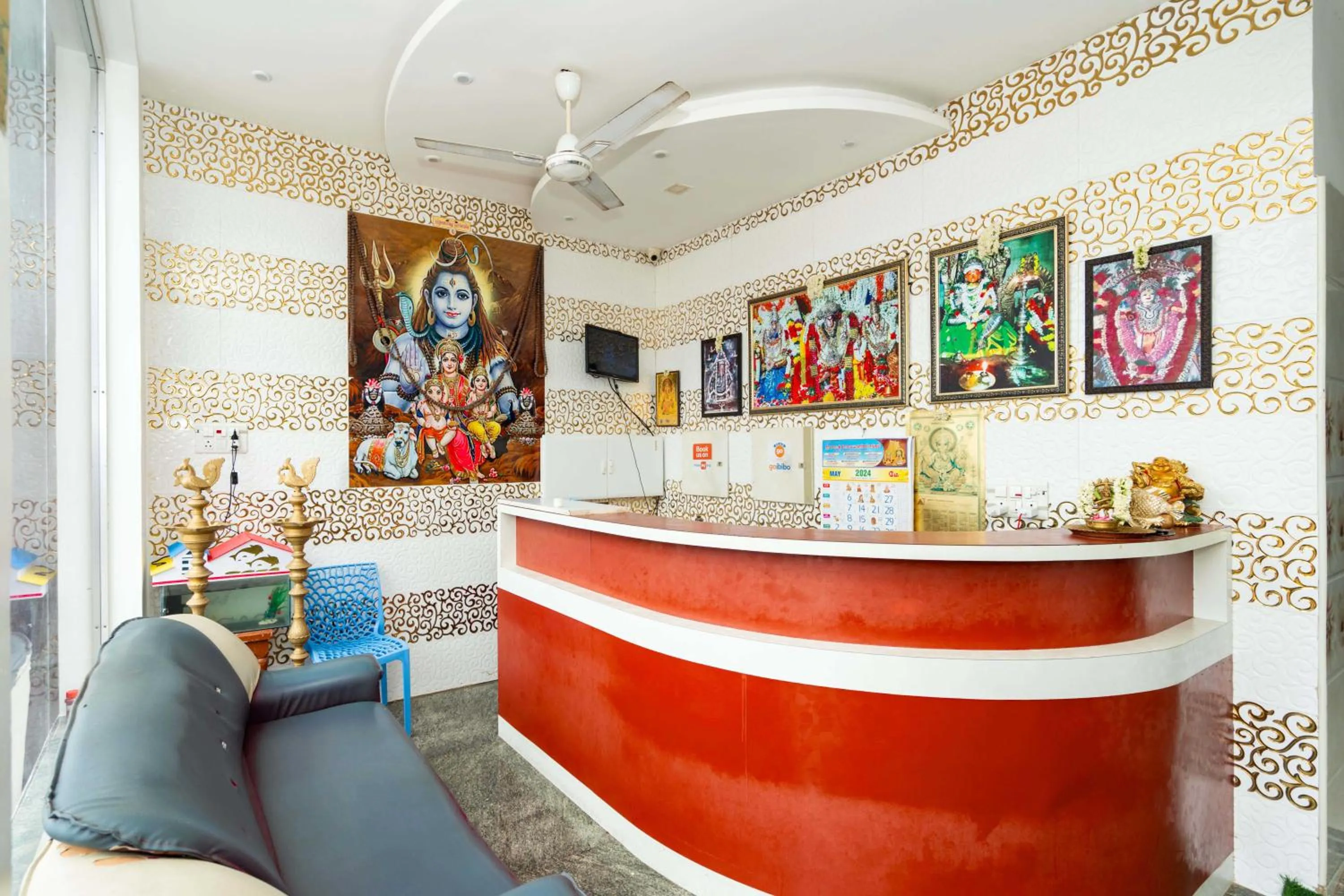 Lobby or reception in Amman Residency - Rameswaram