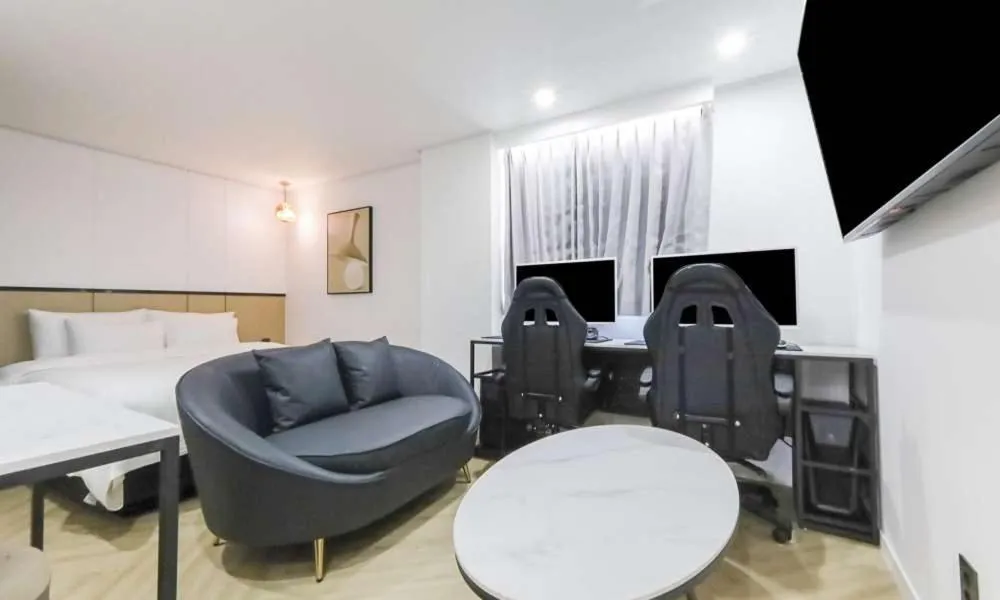 Bed in JECHEON No 25 HOTEL