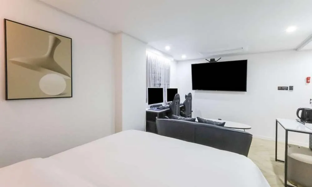 Bed in JECHEON No 25 HOTEL