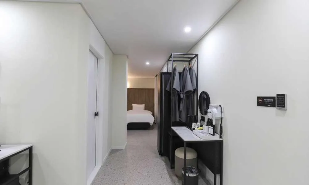 Bed in JECHEON No 25 HOTEL