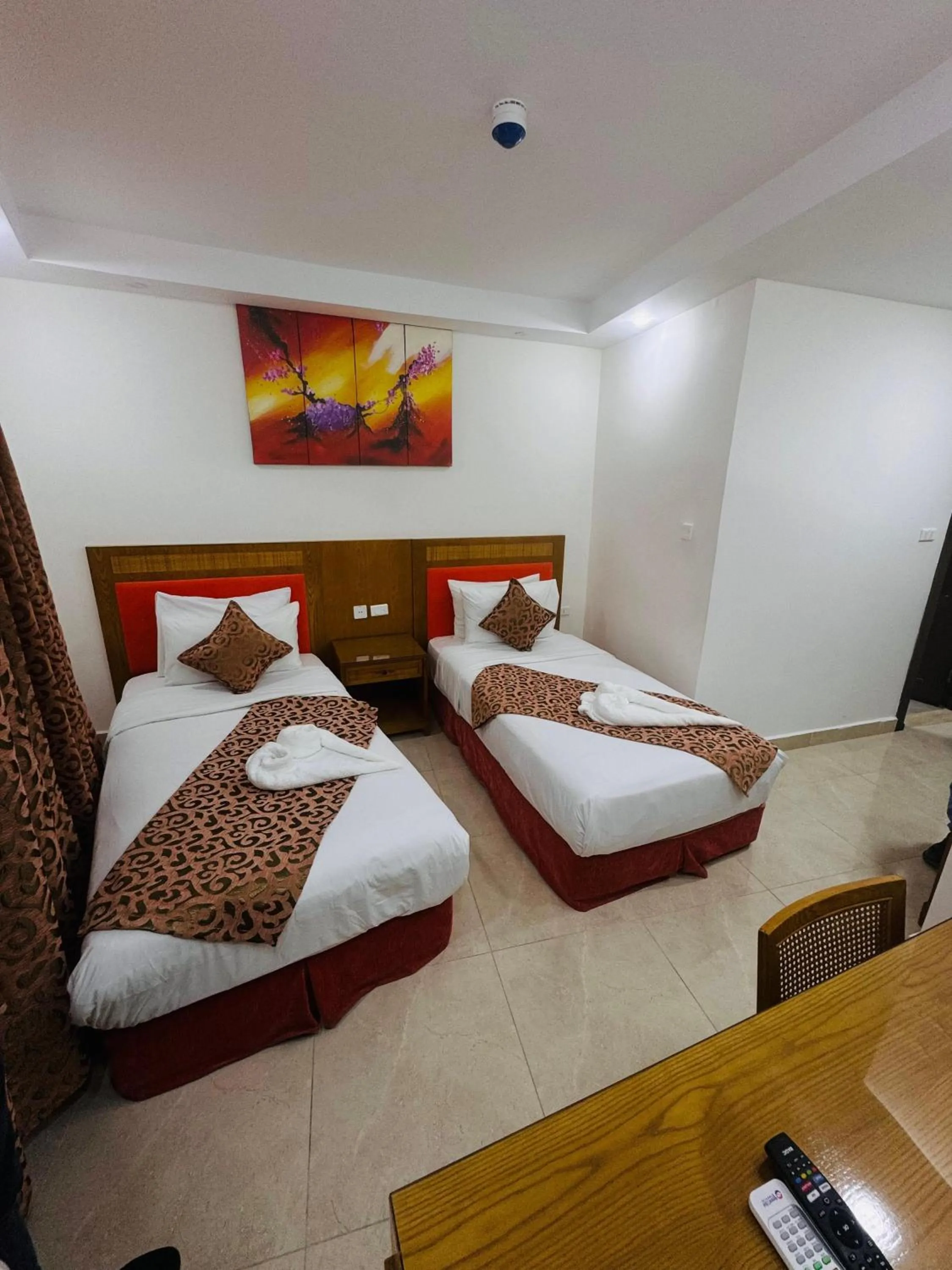 Bed in Marsa City Hotel