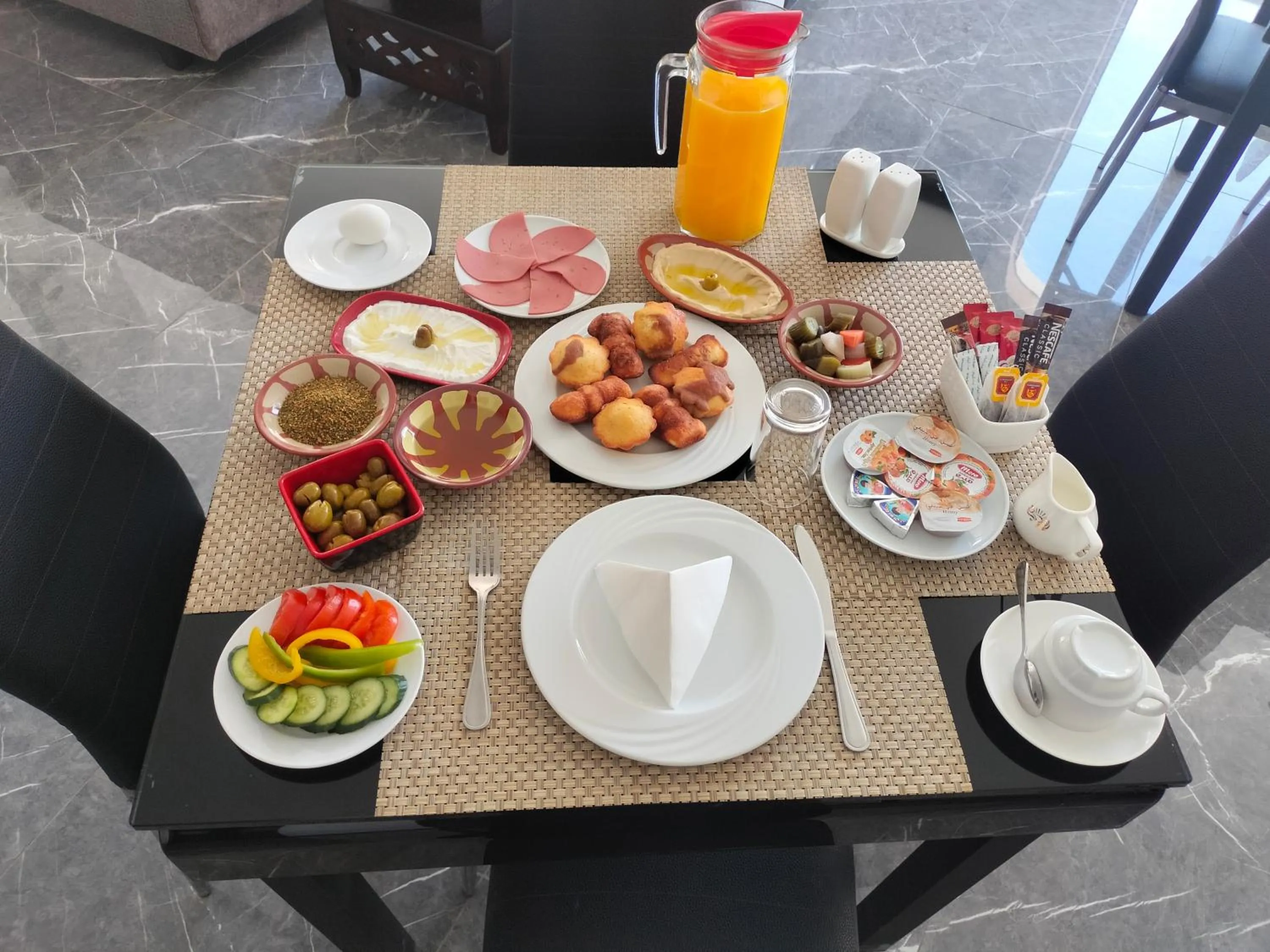 Breakfast in Marsa City Hotel