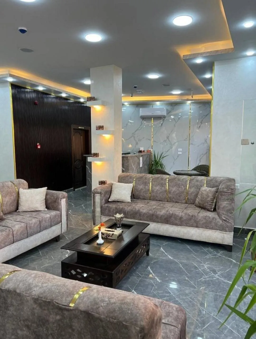 Seating area in Marsa City Hotel