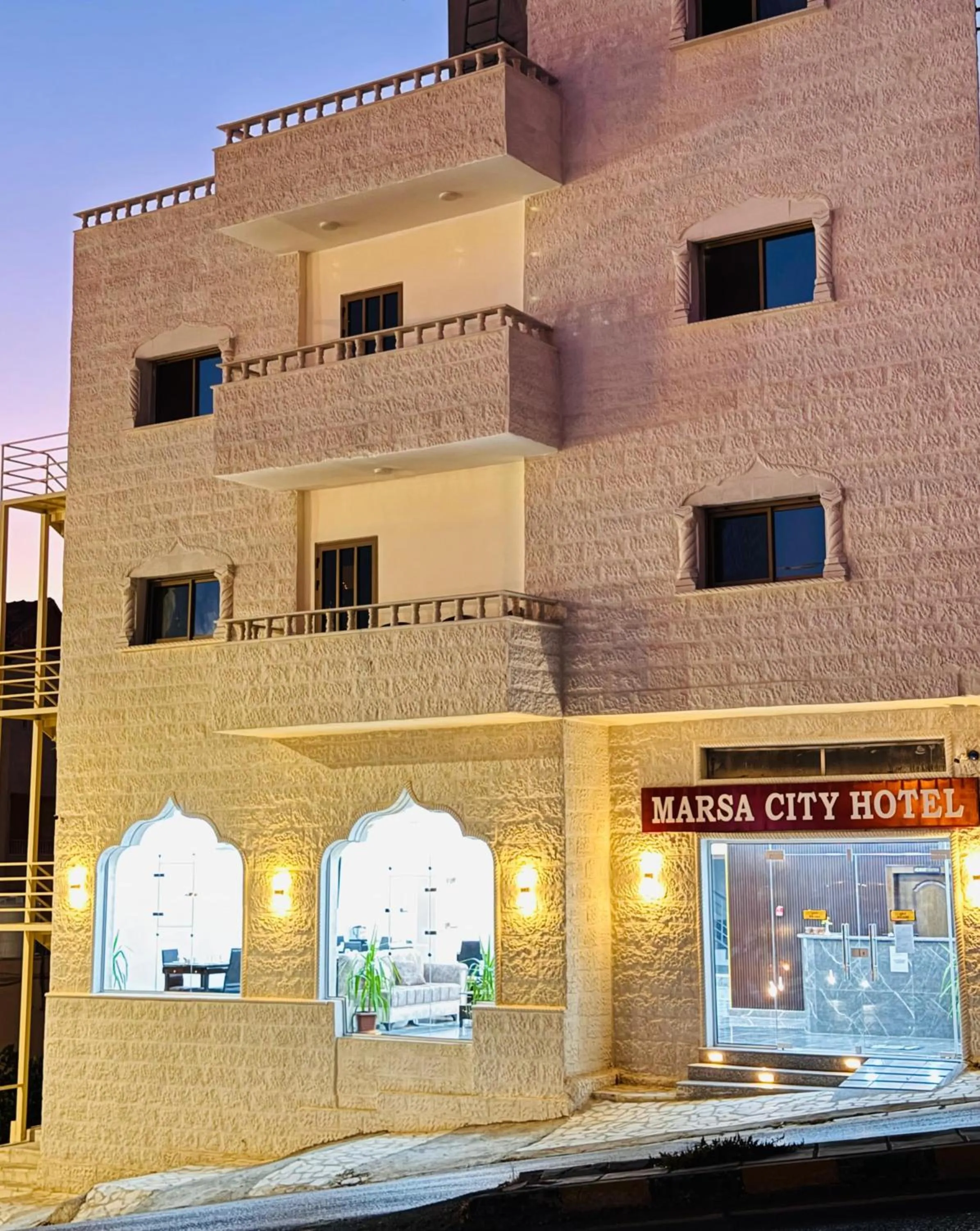 Property building in Marsa City Hotel