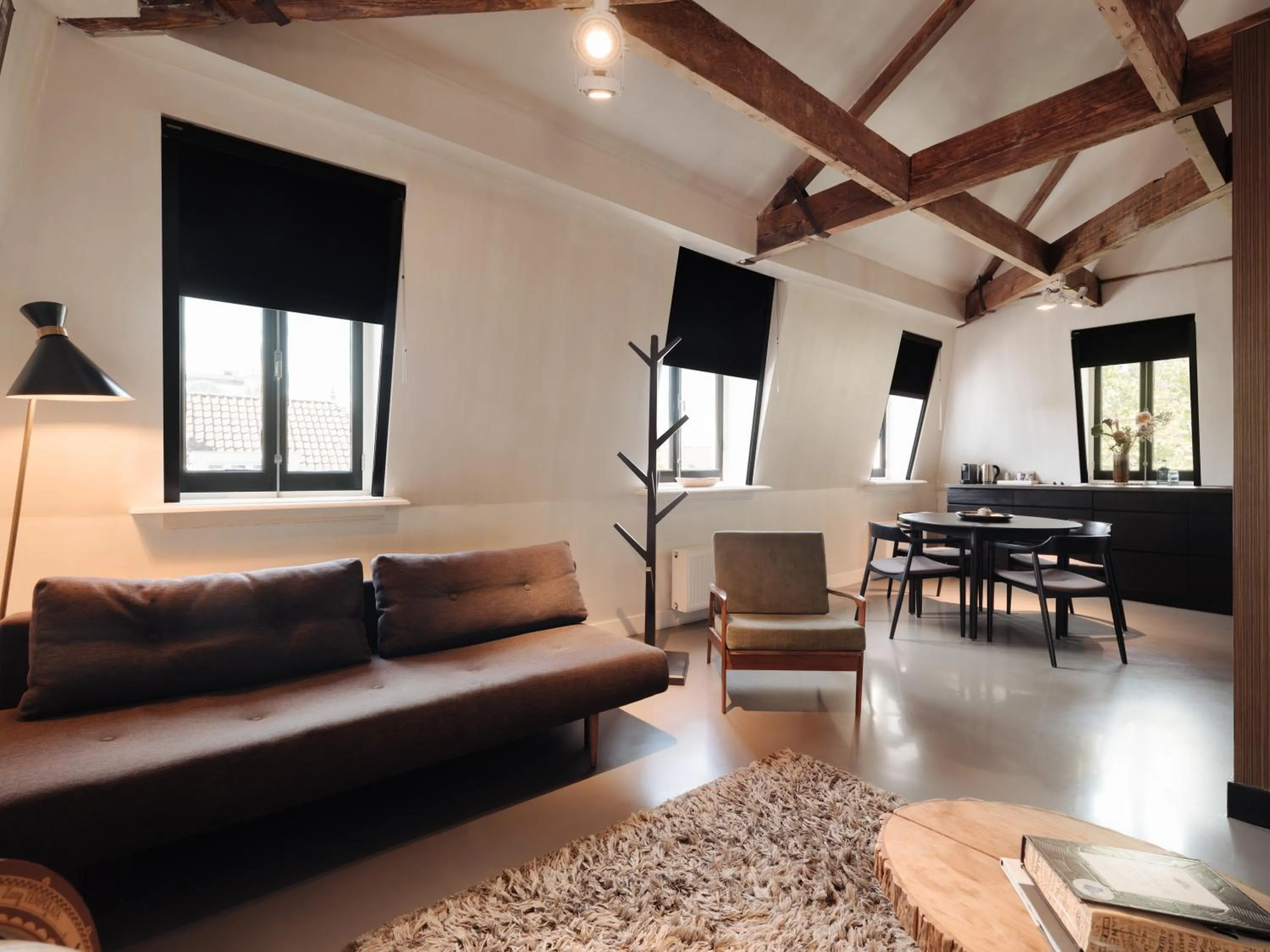 Kitchen or kitchenette in Hotel V Frederiksplein