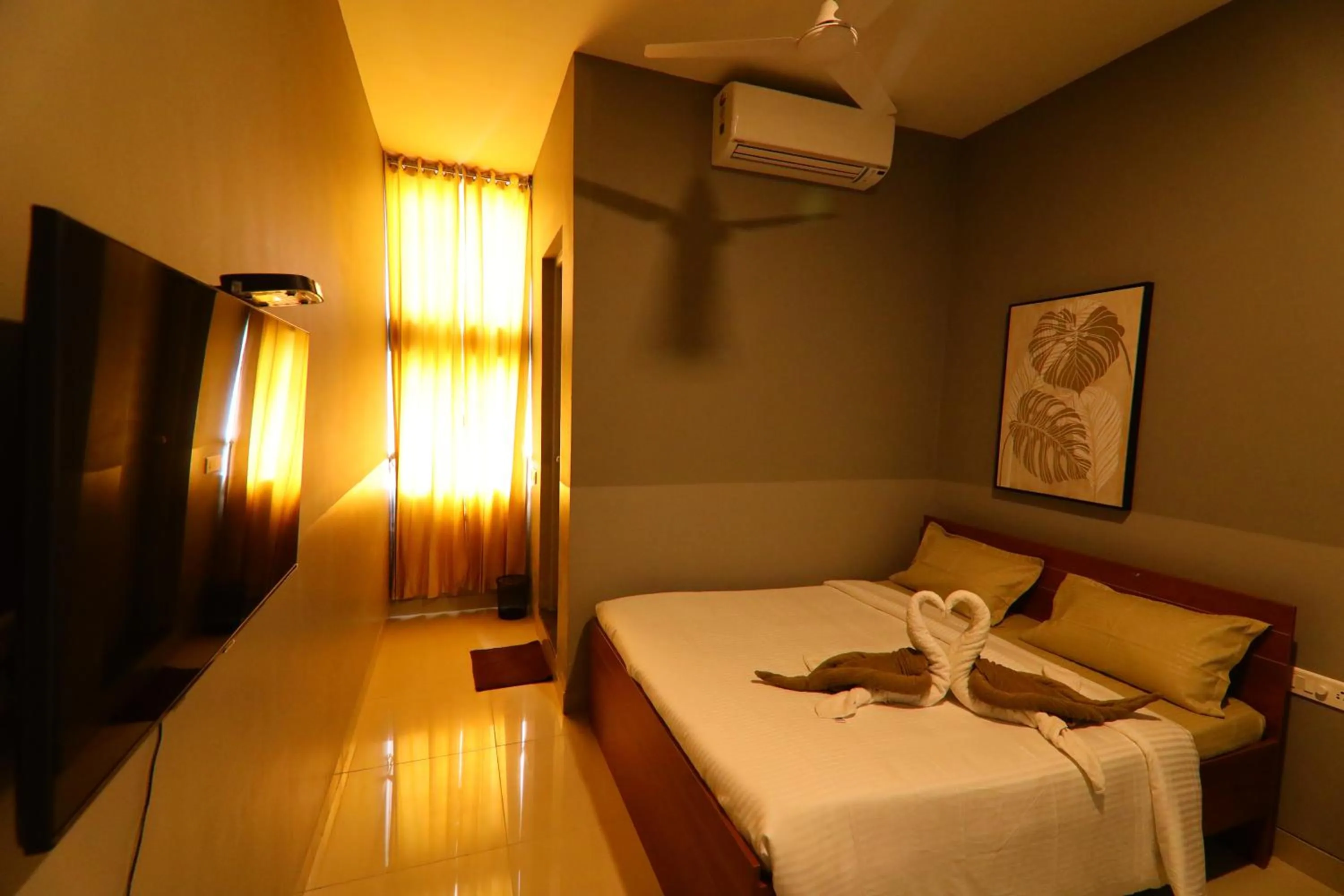 air conditioner, Bed in LA PALMERA