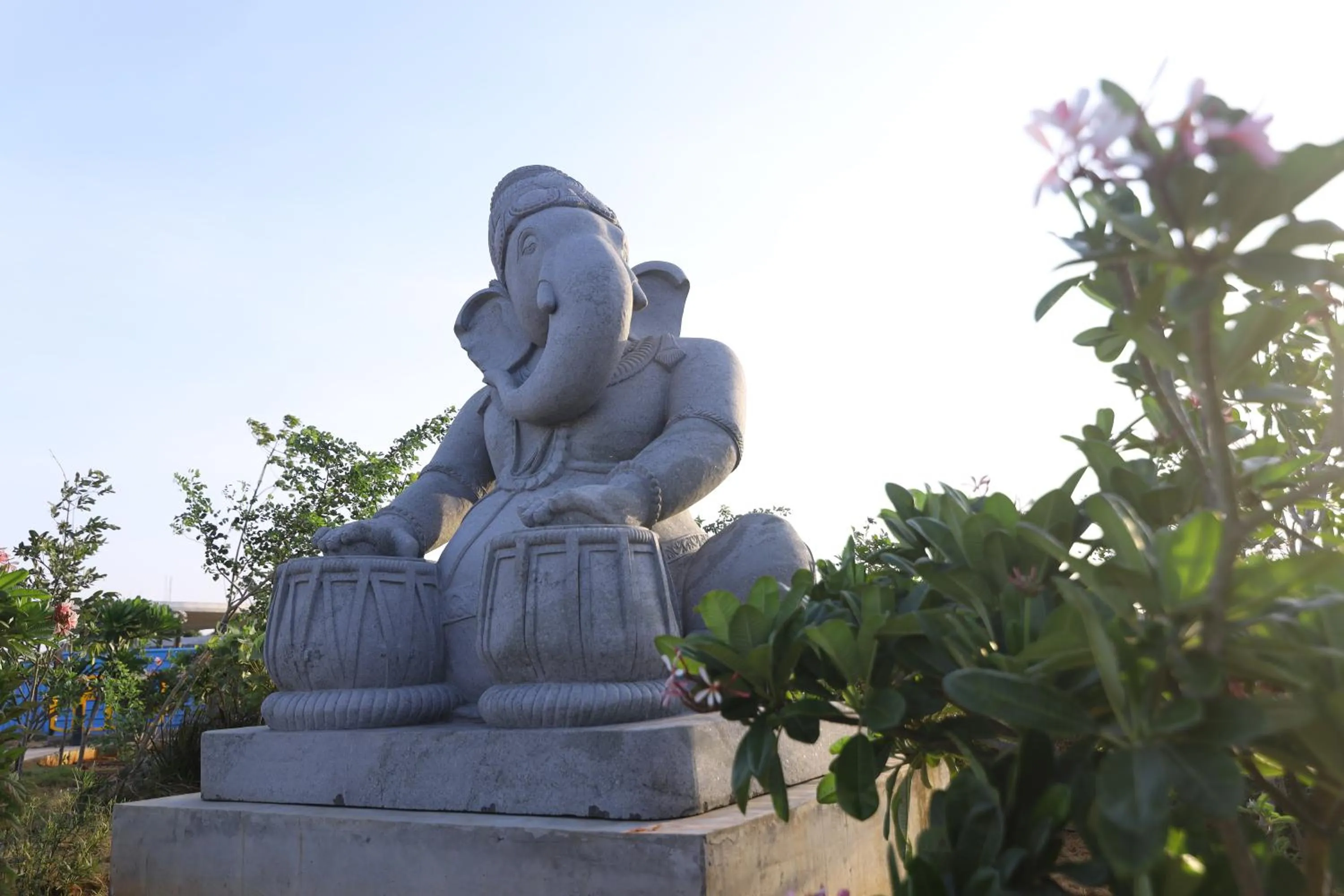 Garden view in LA PALMERA