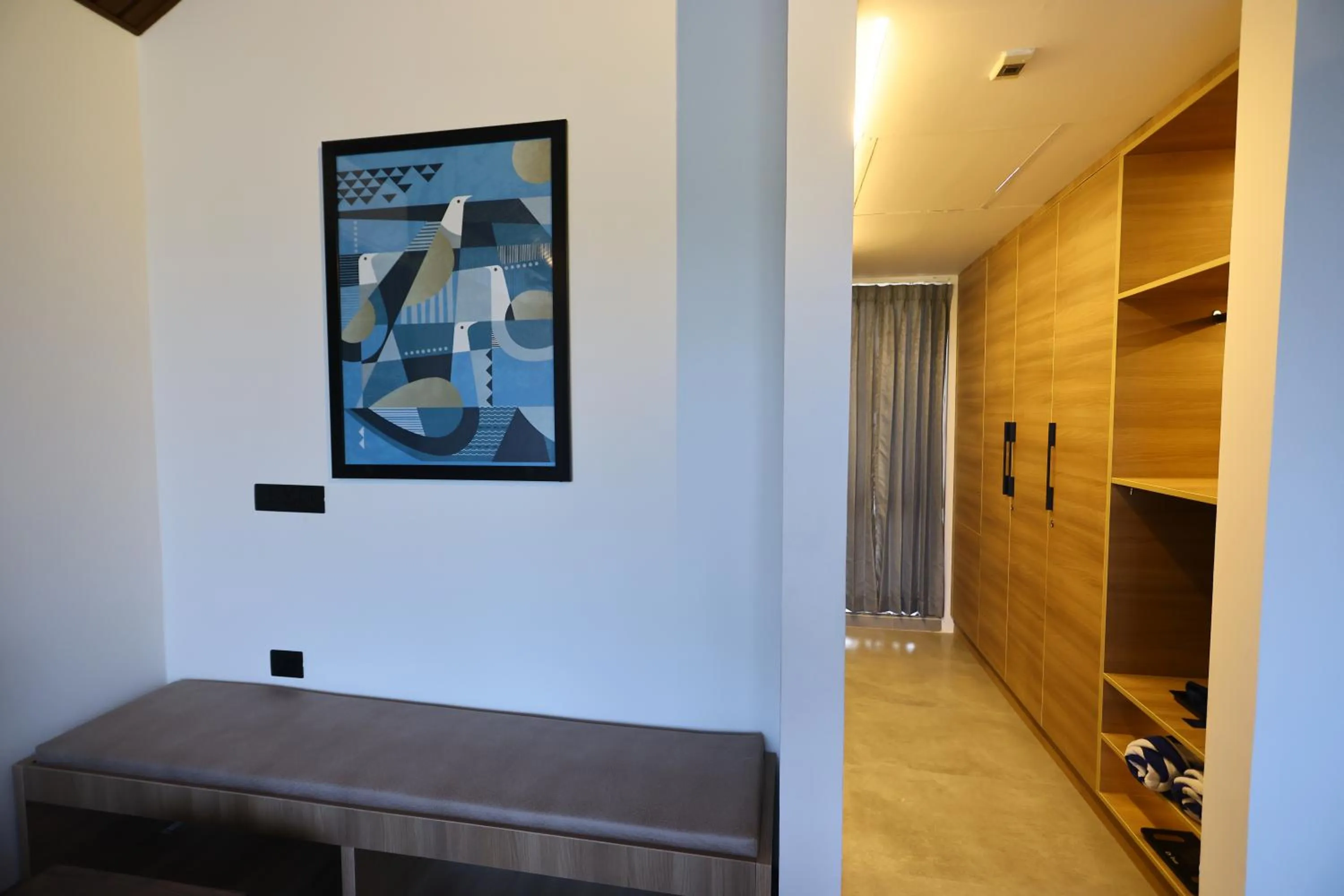 wardrobe, Bed in LA PALMERA