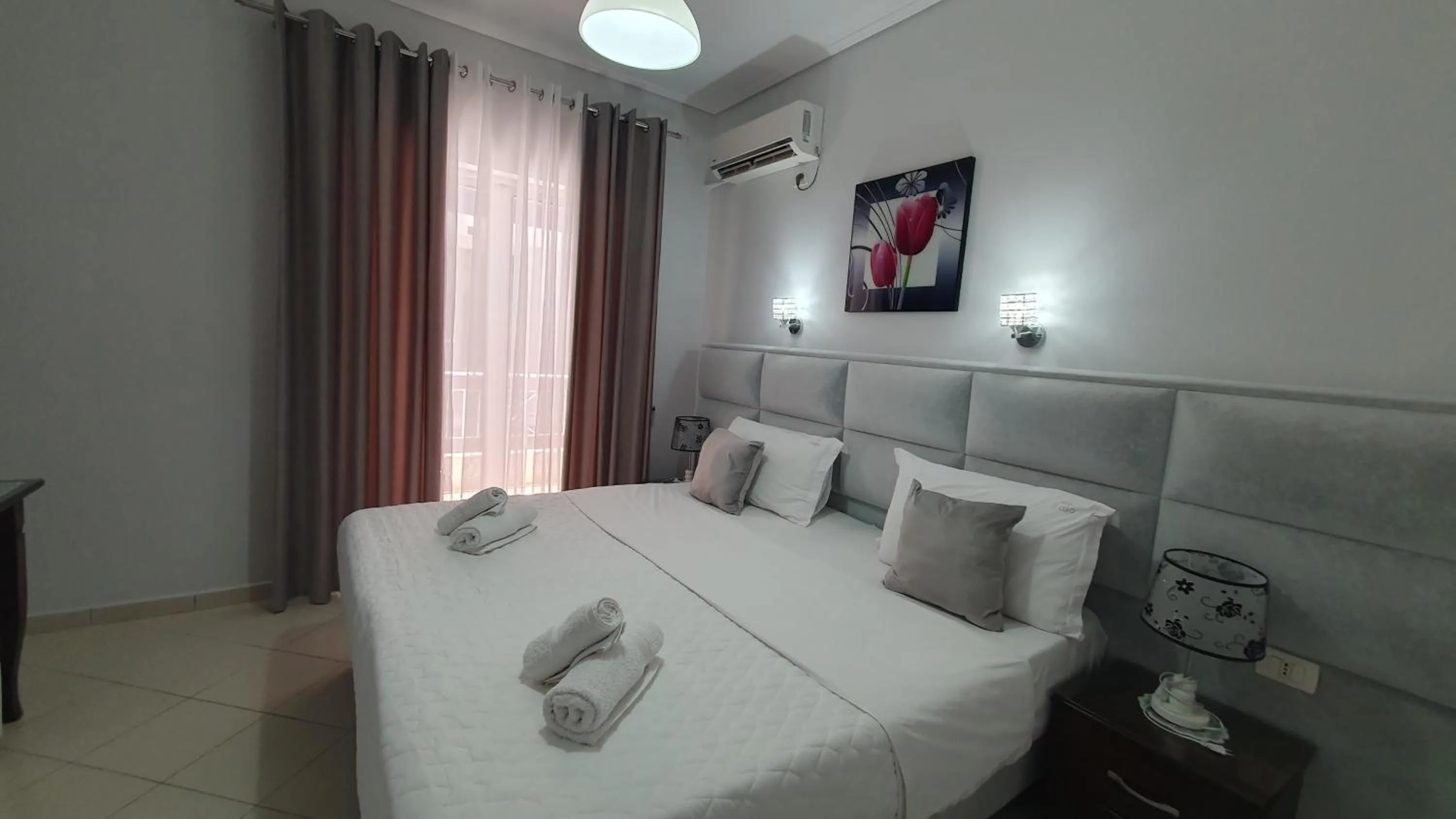 Decorative detail, Bed in Ceko Hotel