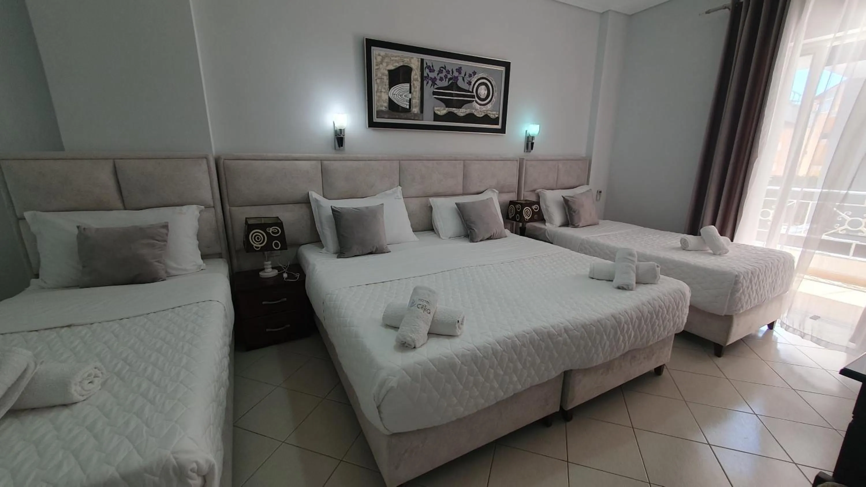 Decorative detail, Bed in Ceko Hotel