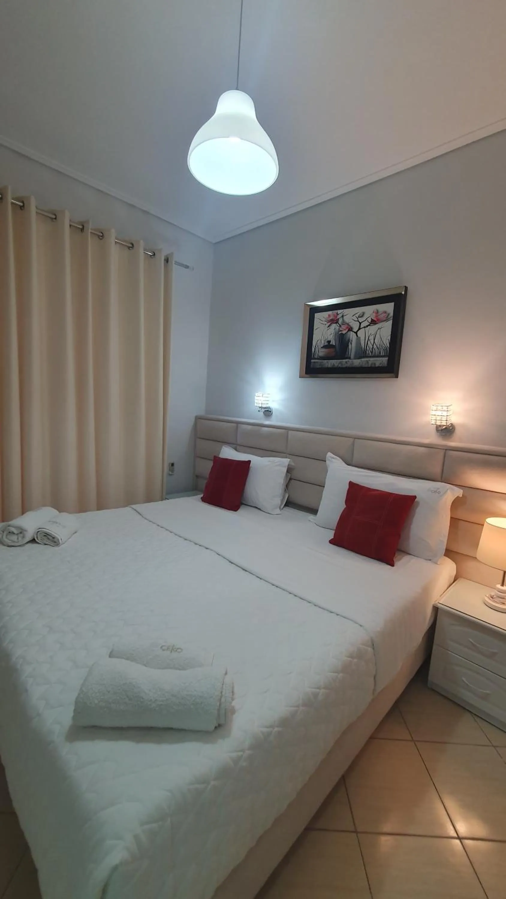 Decorative detail, Bed in Ceko Hotel