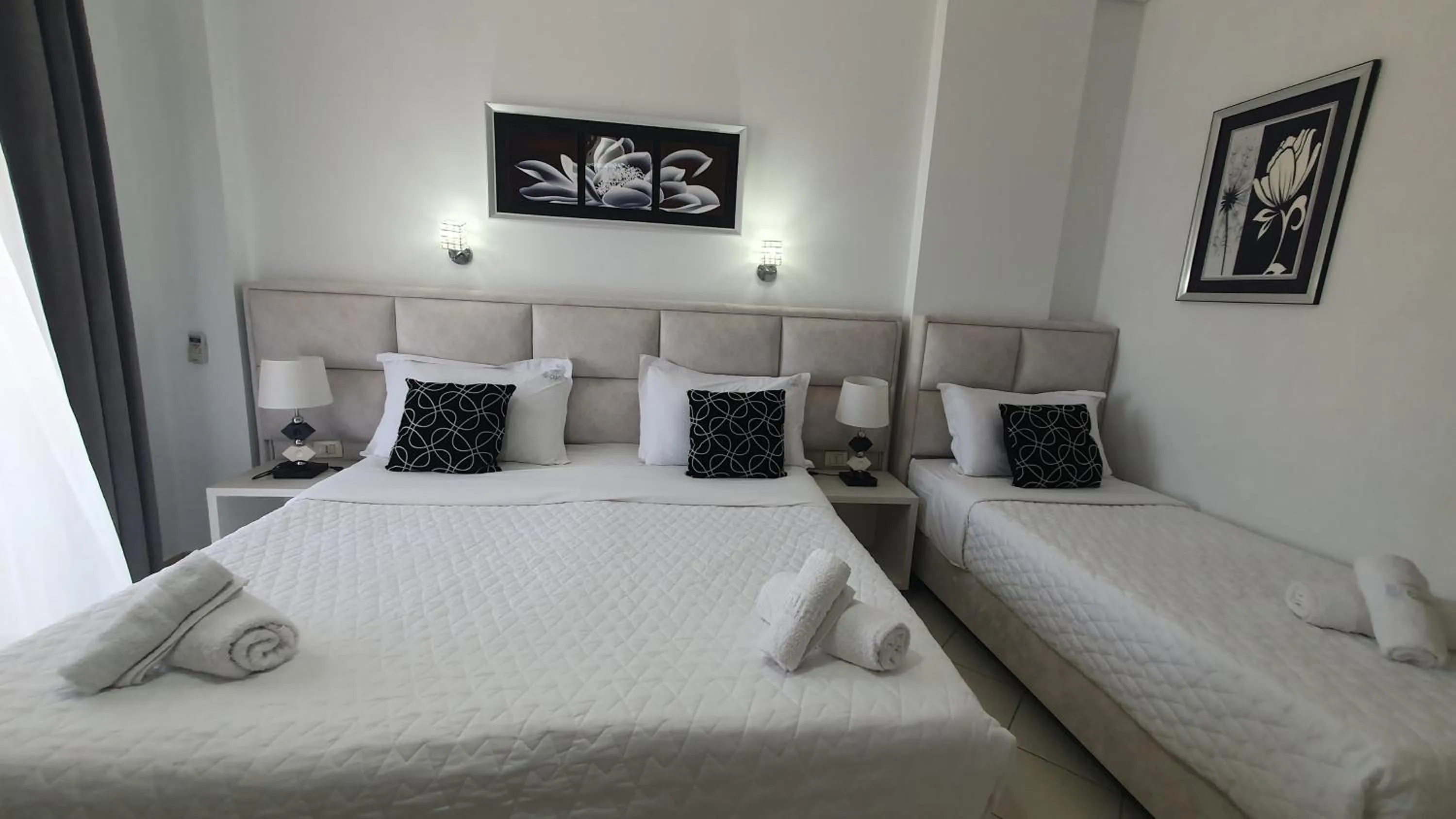 Decorative detail, Bed in Ceko Hotel