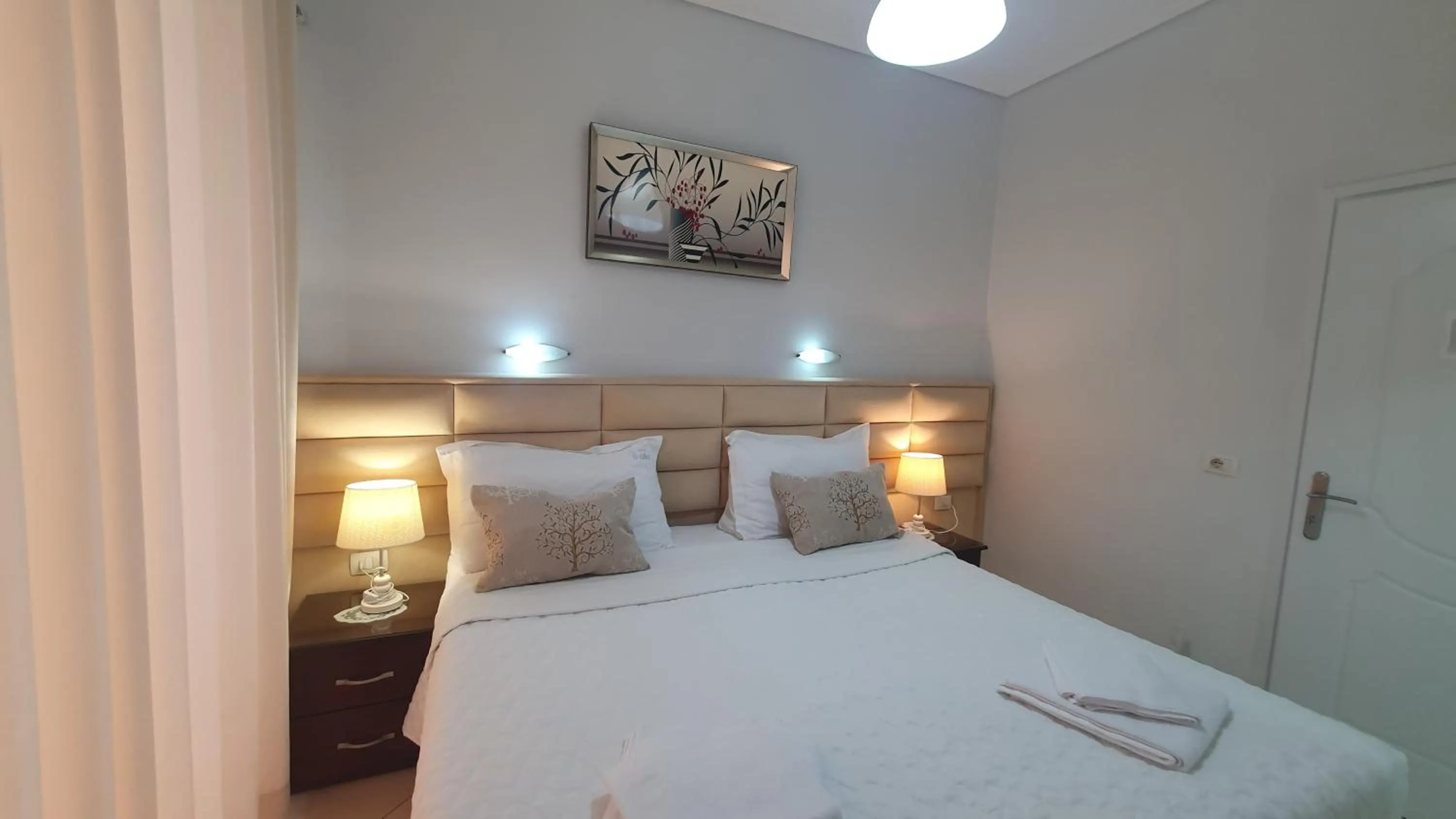 Decorative detail, Bed in Ceko Hotel