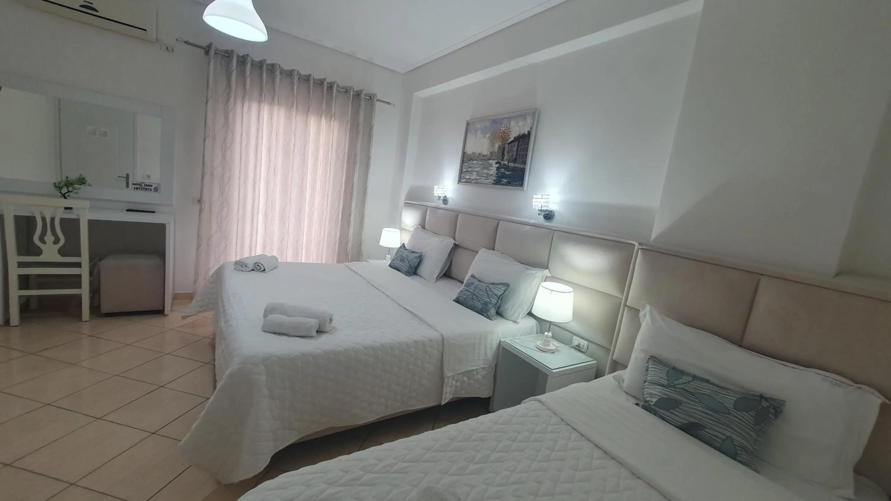 Decorative detail, Bed in Ceko Hotel