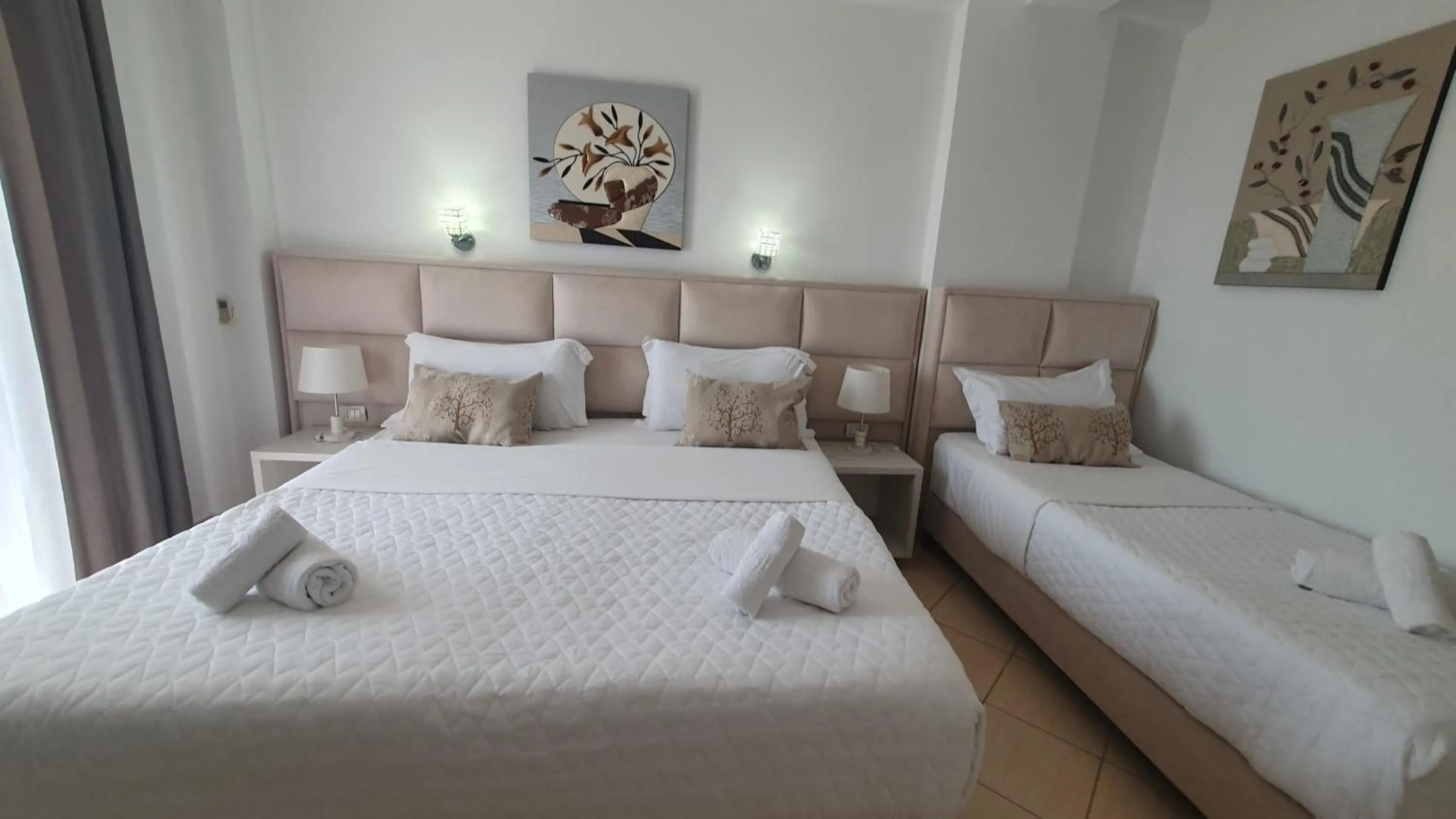 Decorative detail, Bed in Ceko Hotel