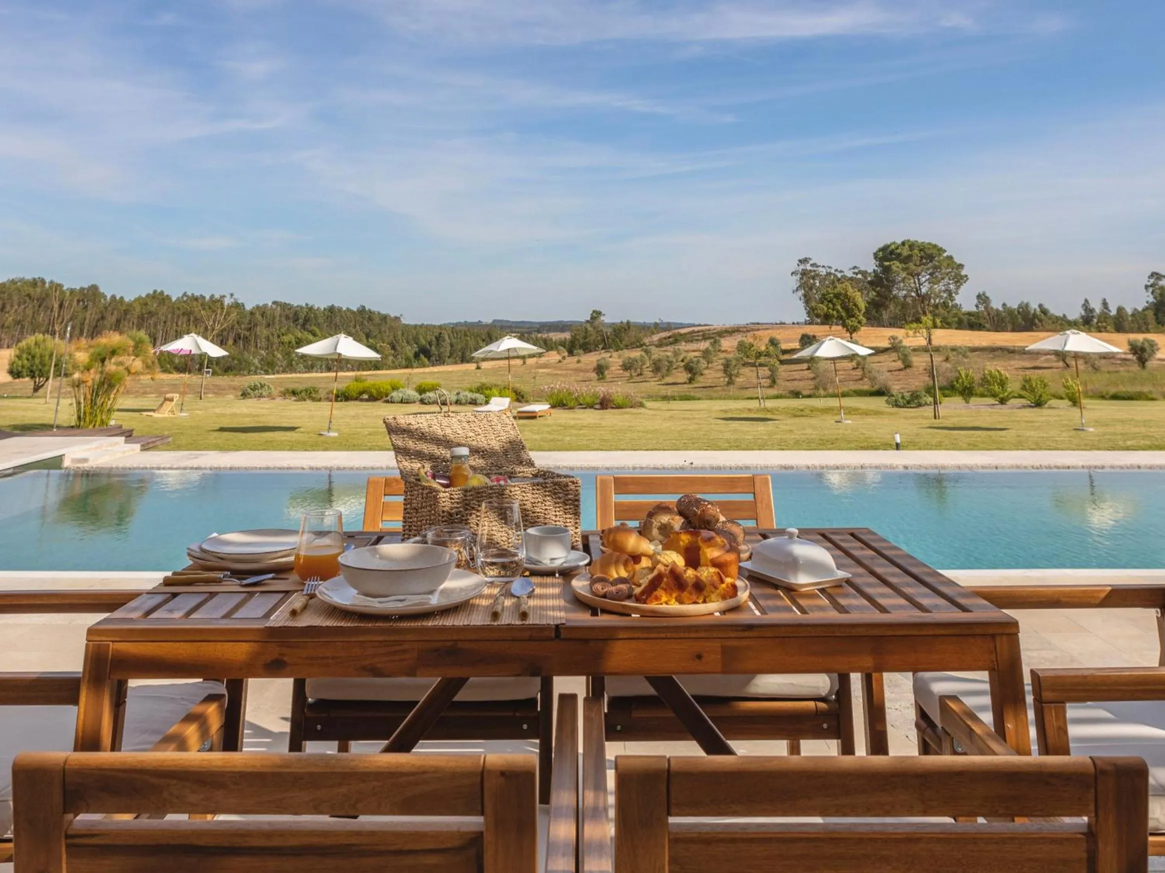 Patio in Resort Rural Quinta do Carrascal