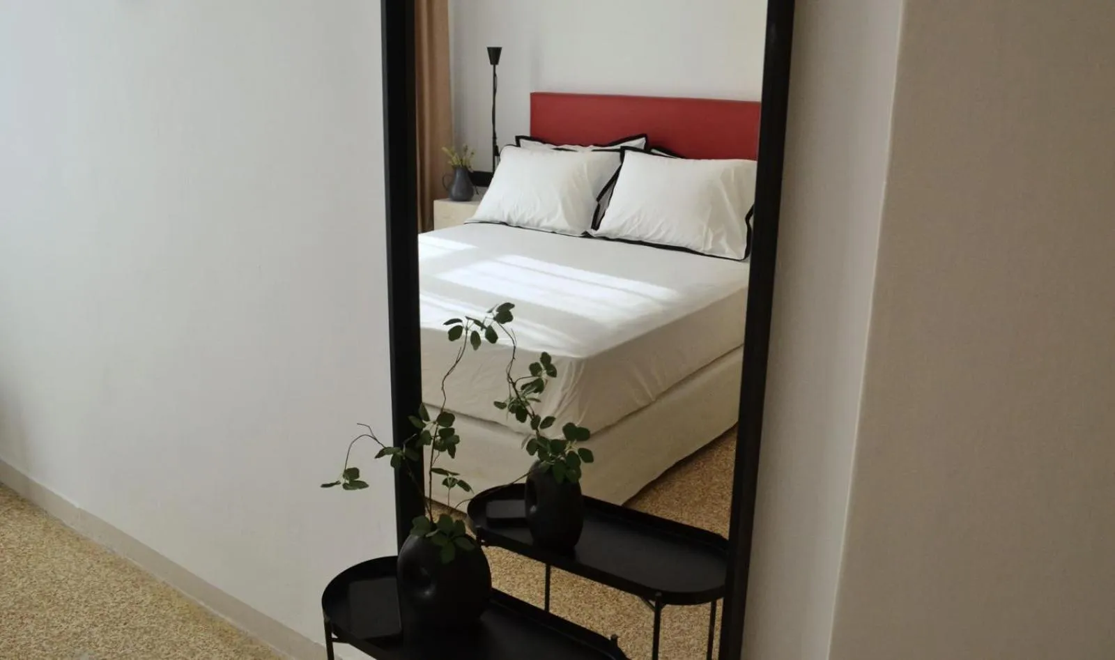 Bed in Anasa Hotel Athens