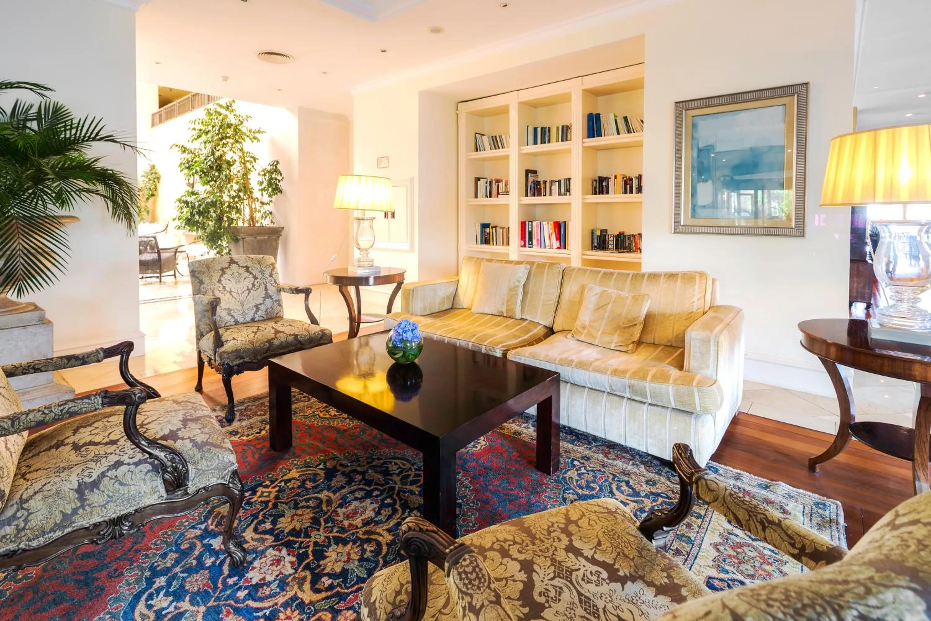 Seating area in Quinta Funchal Gardens - Adults Only